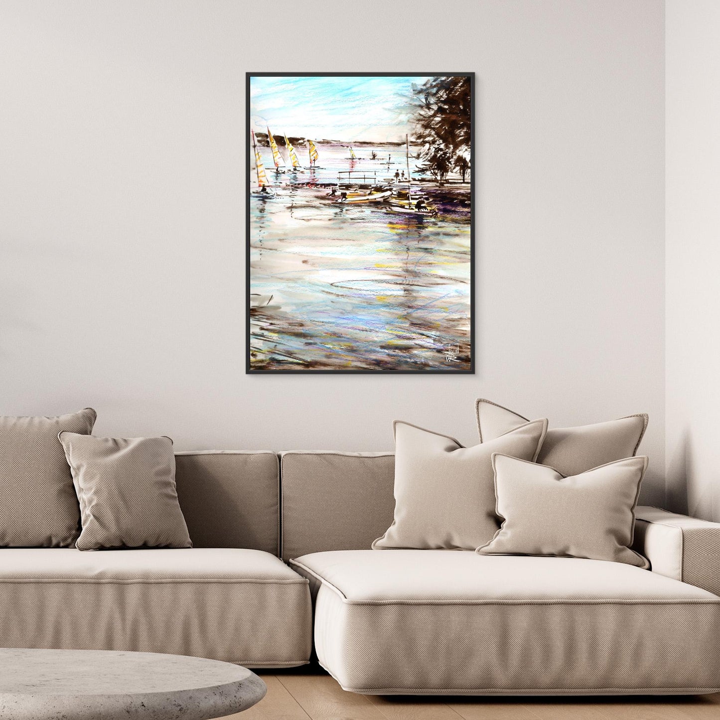 Setting off to the race