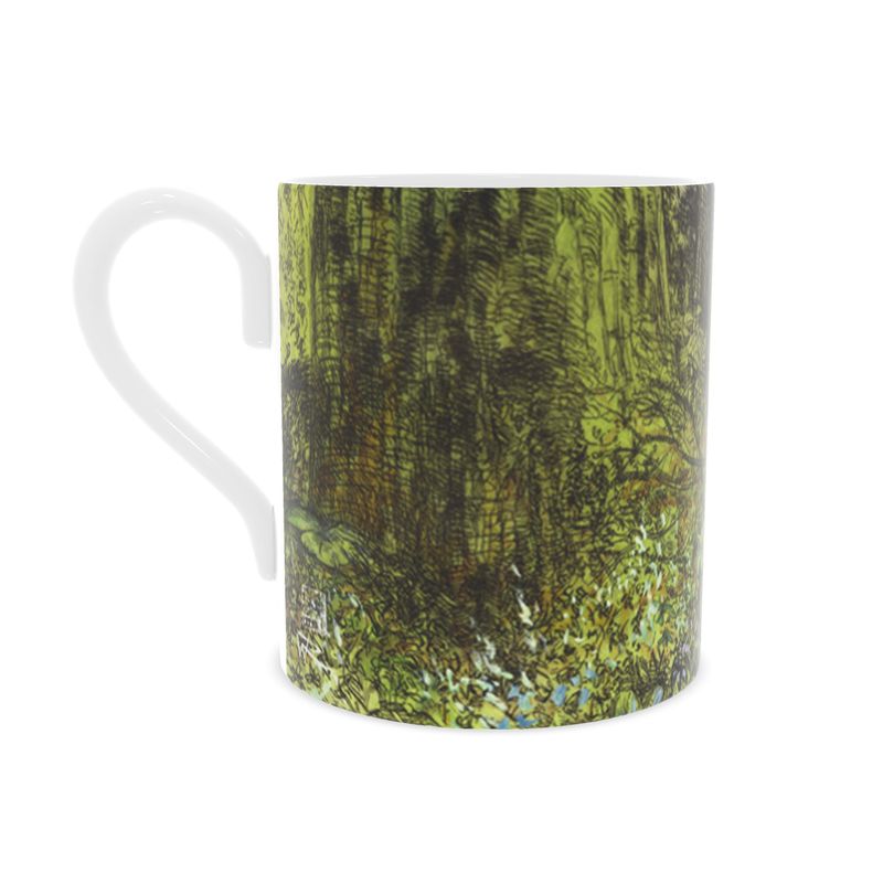 Bluebell wood - Edition 6 - Summer - Bone china mug
