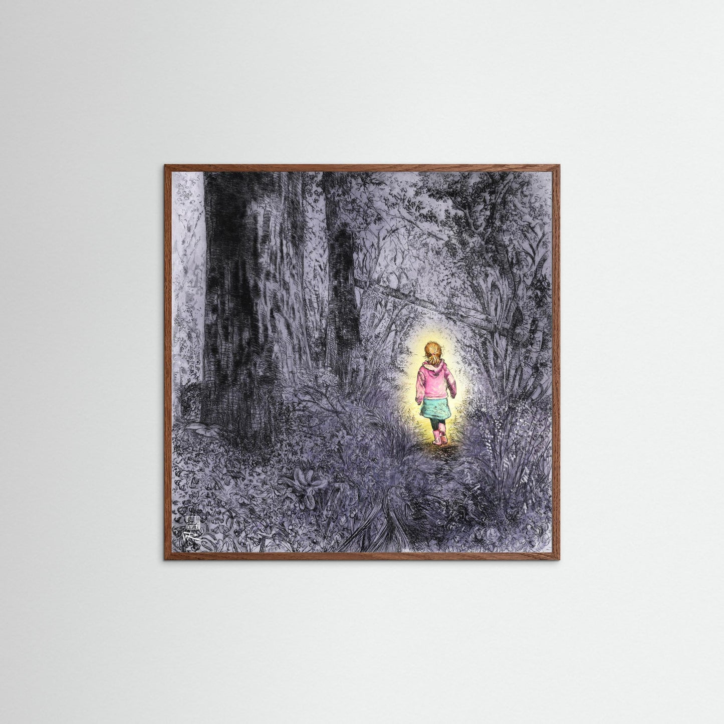 Bluebell wood edition 4 - paper print