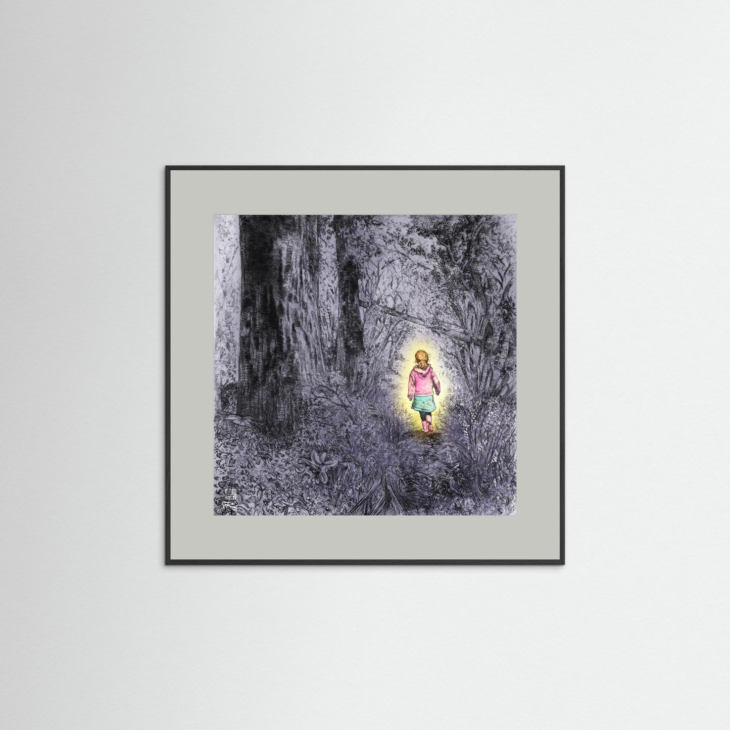 Bluebell wood edition 4 - paper print