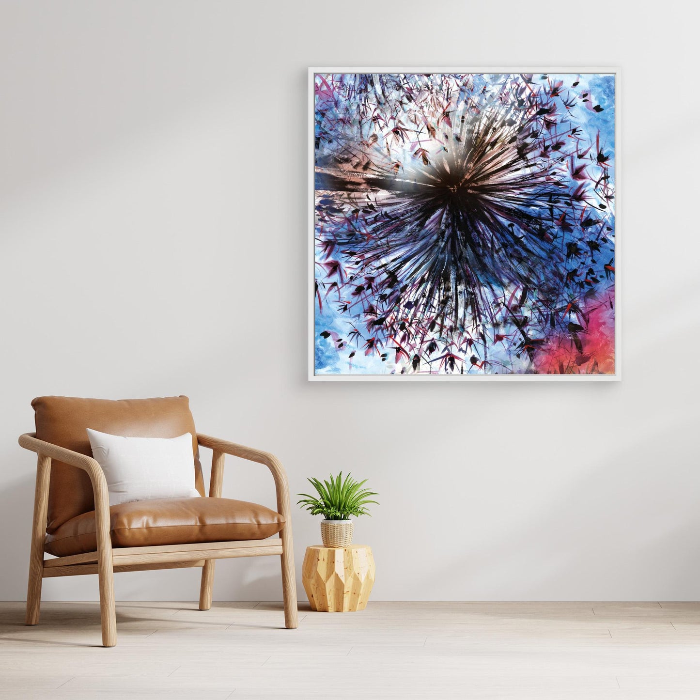 Allium explosion triptych 3