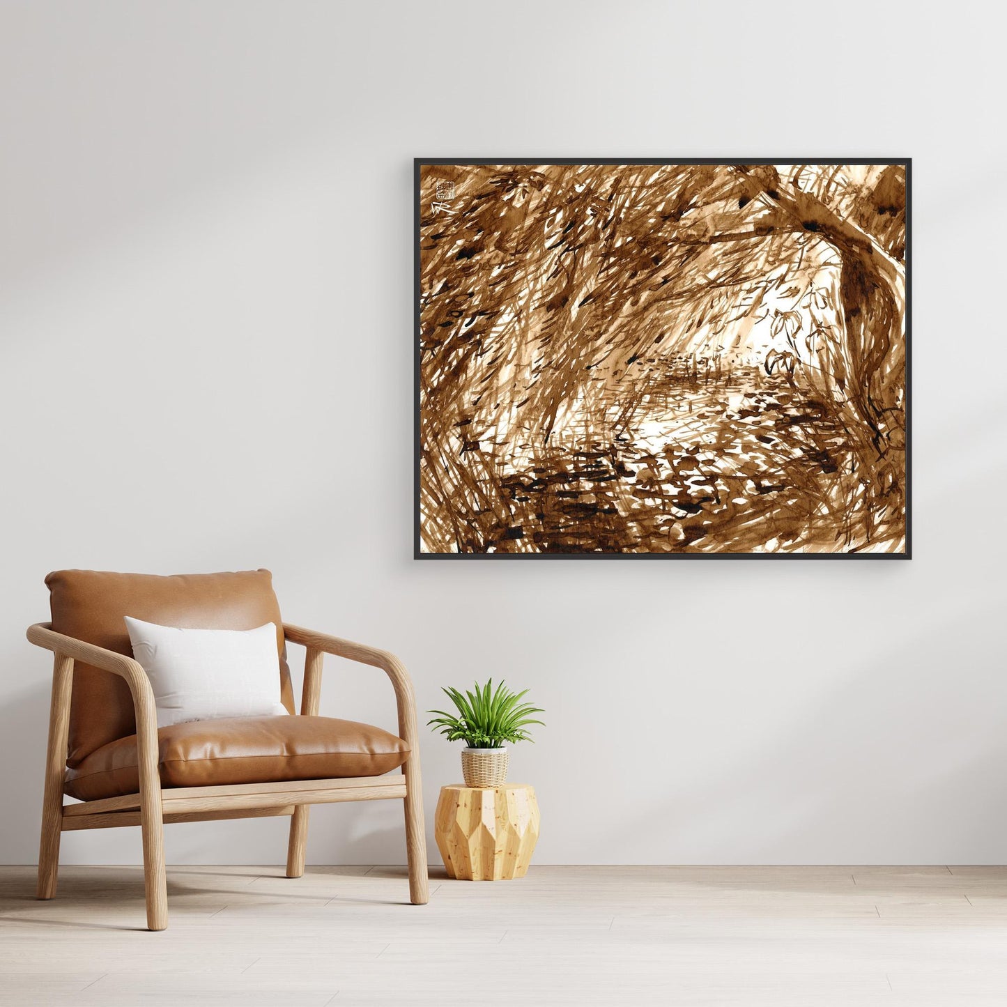 Iris around the pond