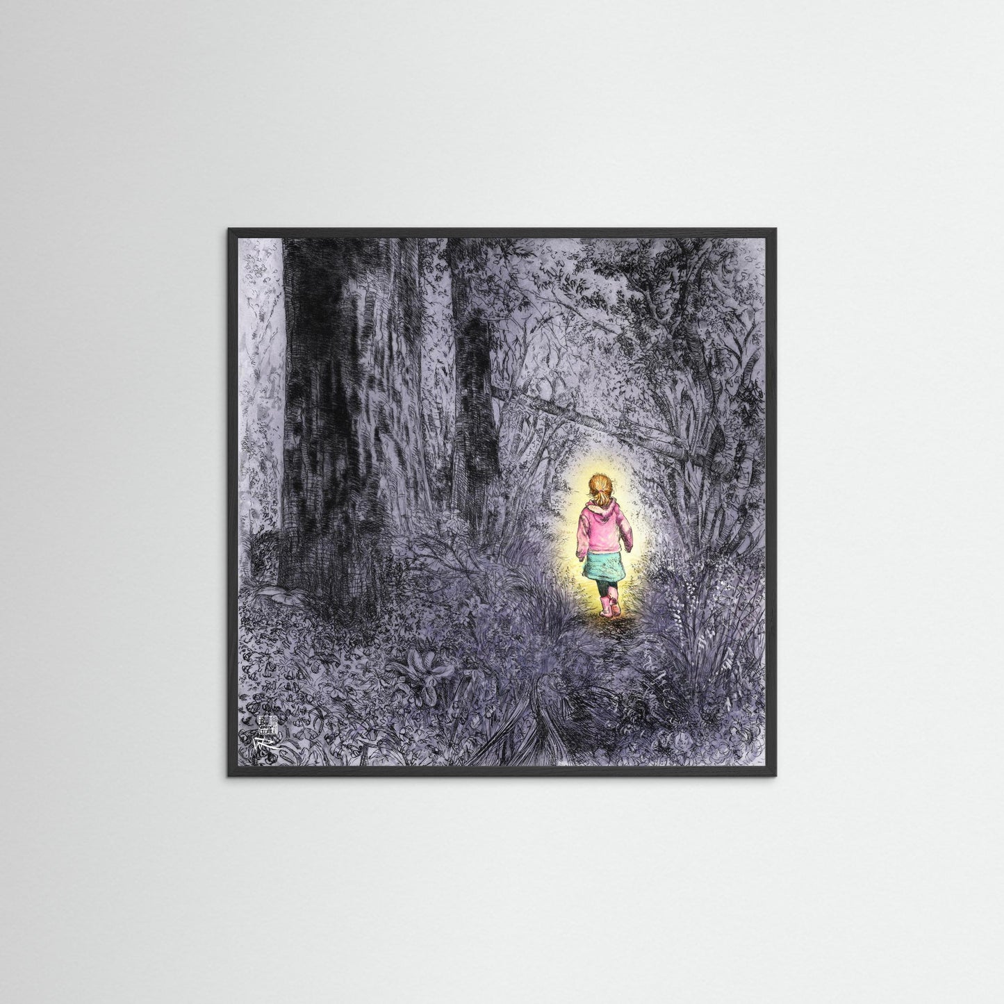 Bluebell wood edition 4 - paper print