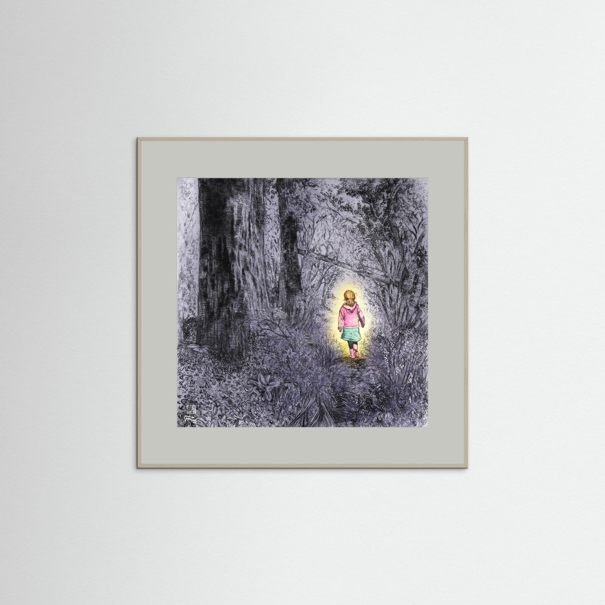 Bluebell wood edition 4 - paper print