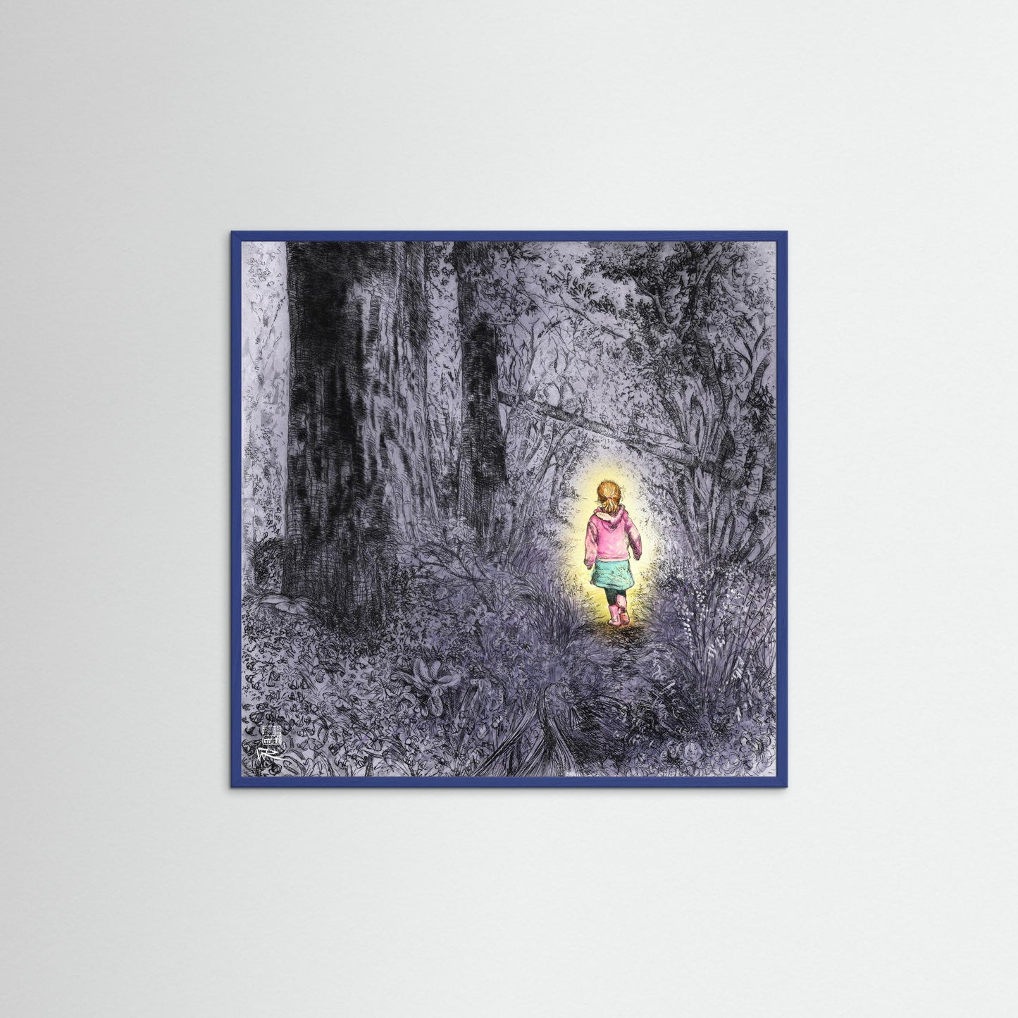 Bluebell wood edition 4 - paper print