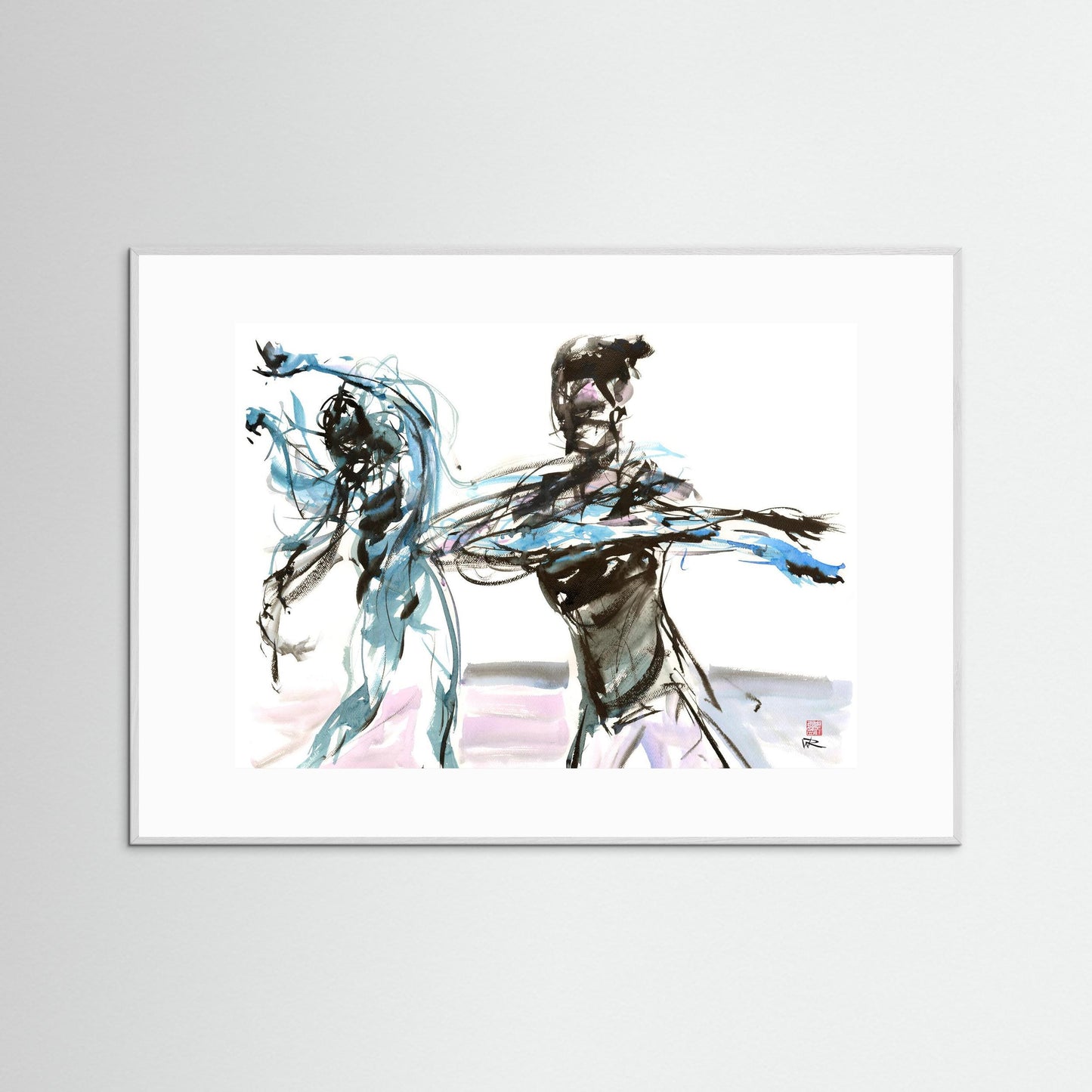 Dance synergy - paper print