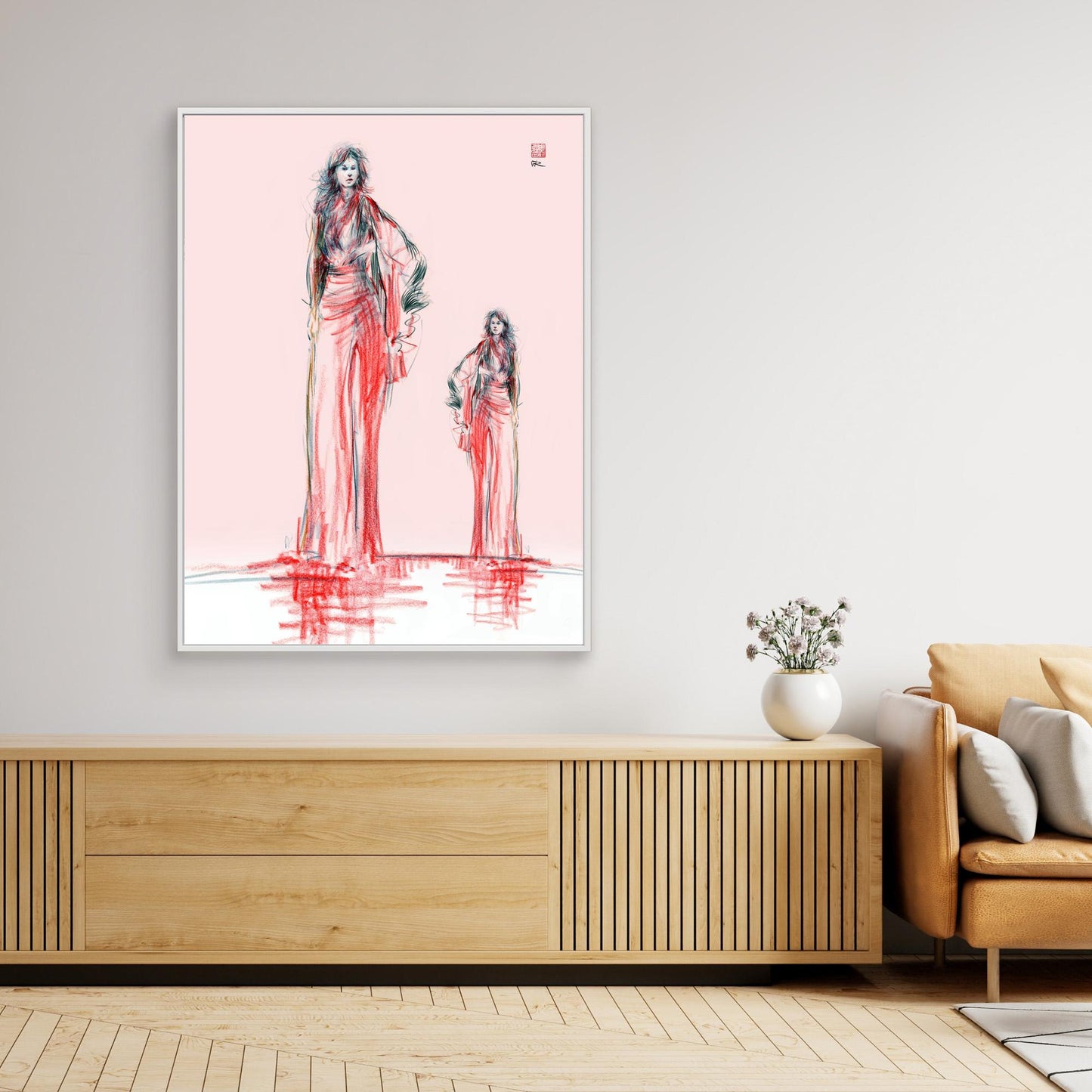 Ellipsis fashion drawing