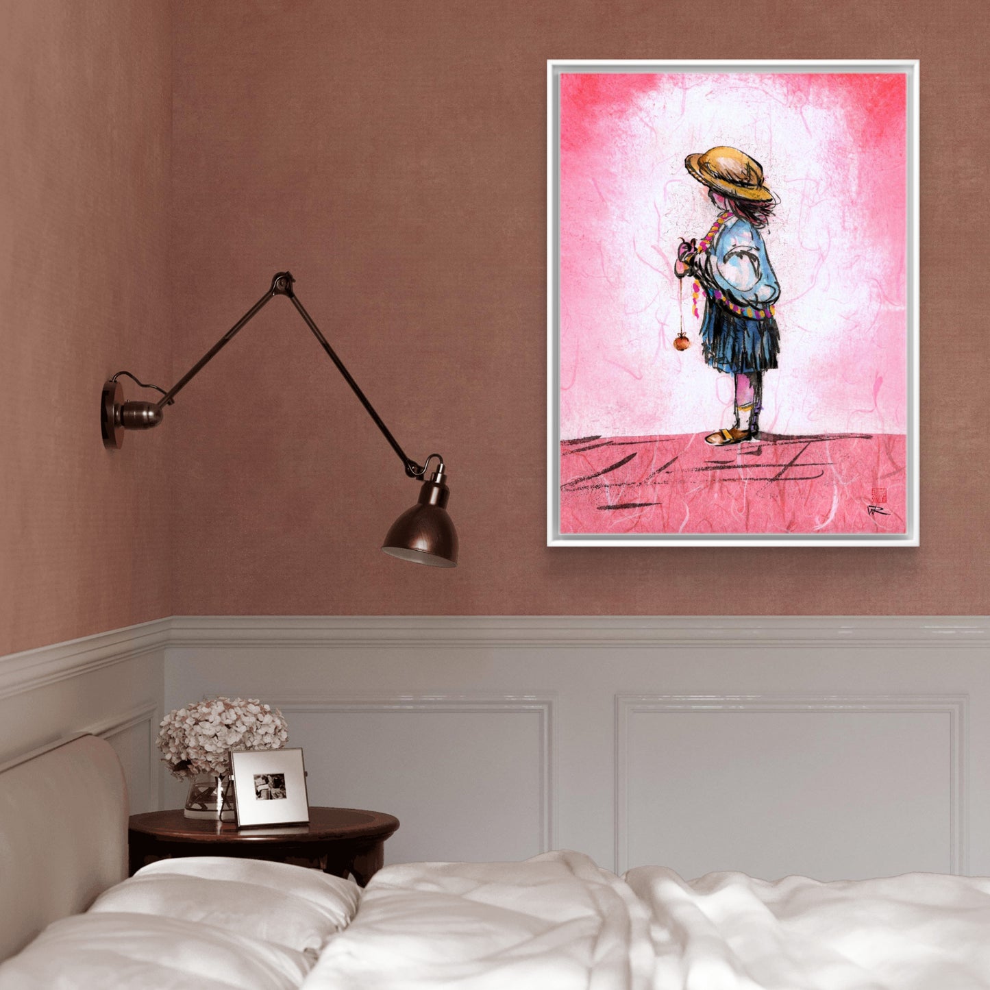 Anyone for conkers - Canvas art print