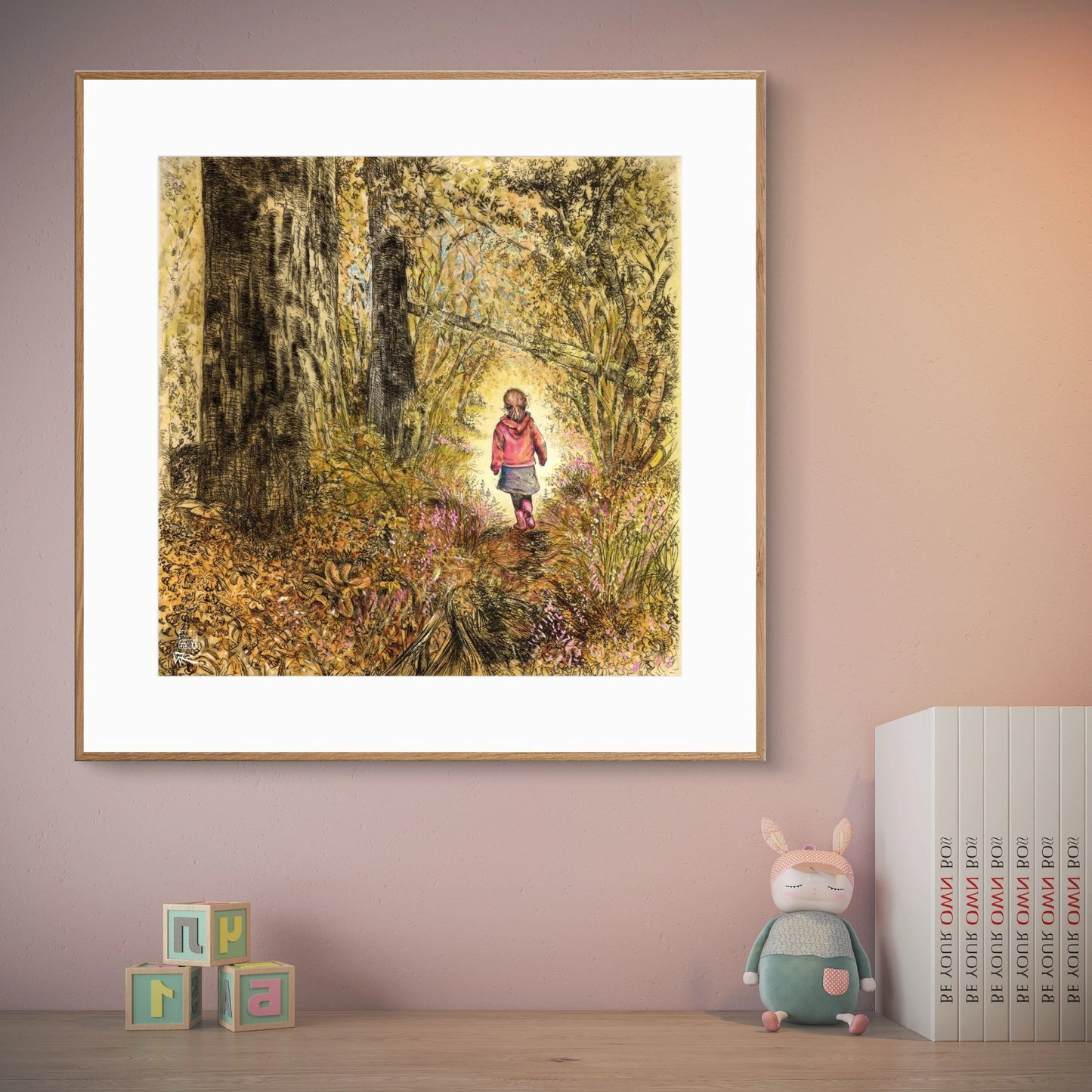 Bluebell wood edition 3 - Autumn - Print on fine art paper