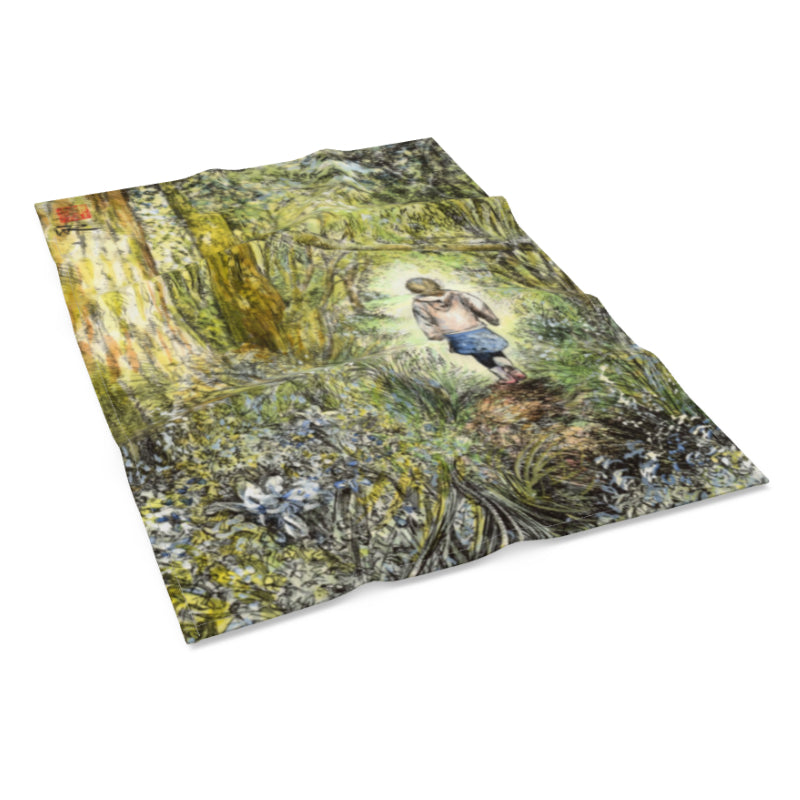 Bluebell wood - Edition 7 - Bluebells in bloom - Tea towel