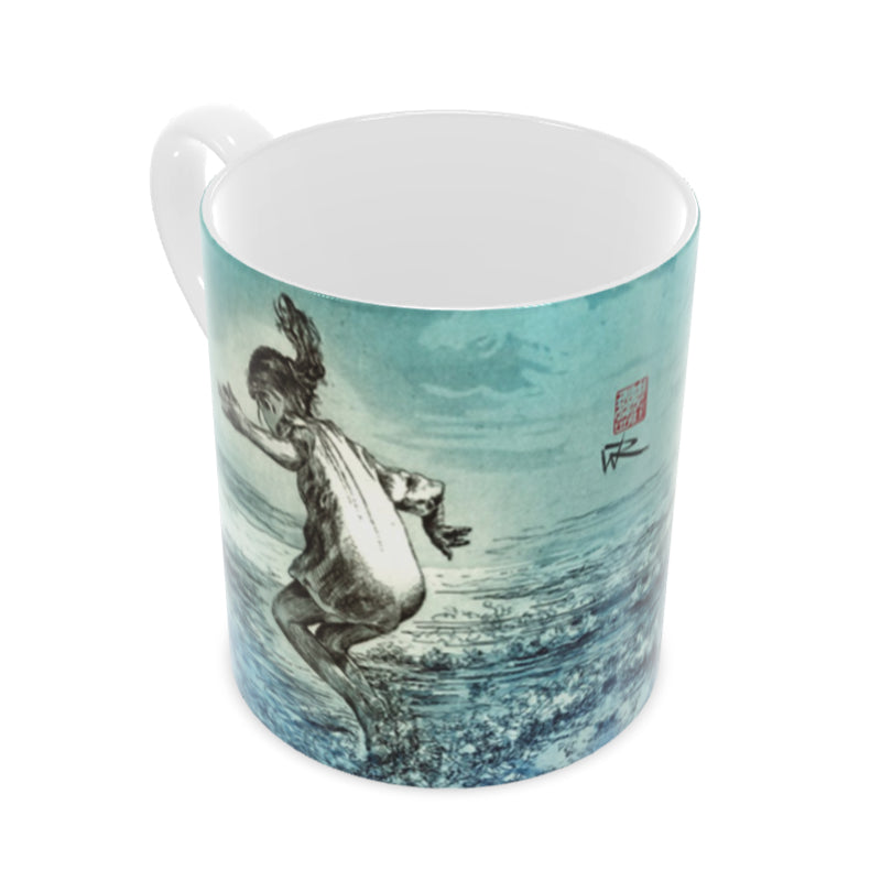 Wavejumper edition 1 - Bone china mug