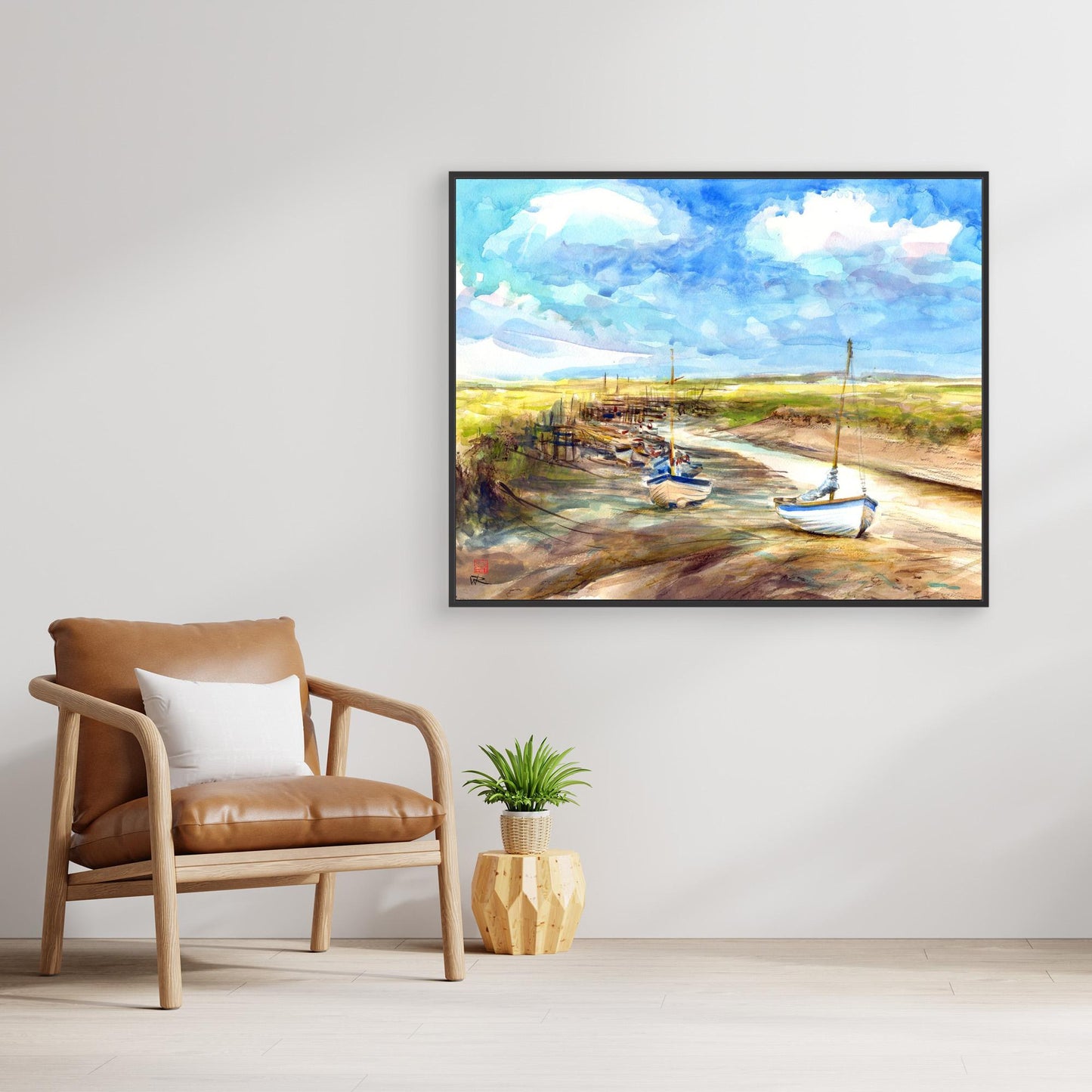 Tides out at Morston