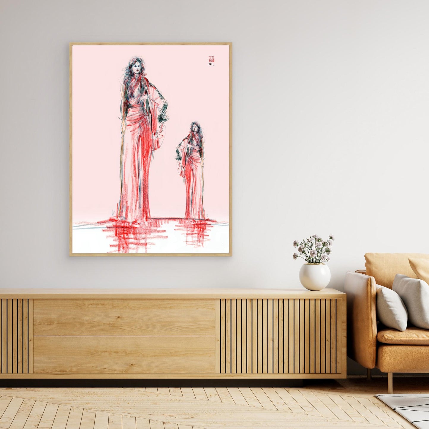 Ellipsis fashion drawing