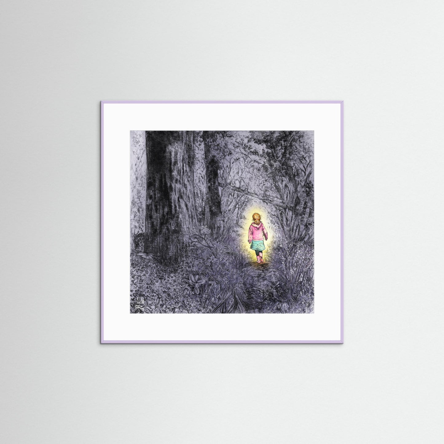 Bluebell wood edition 4 - paper print
