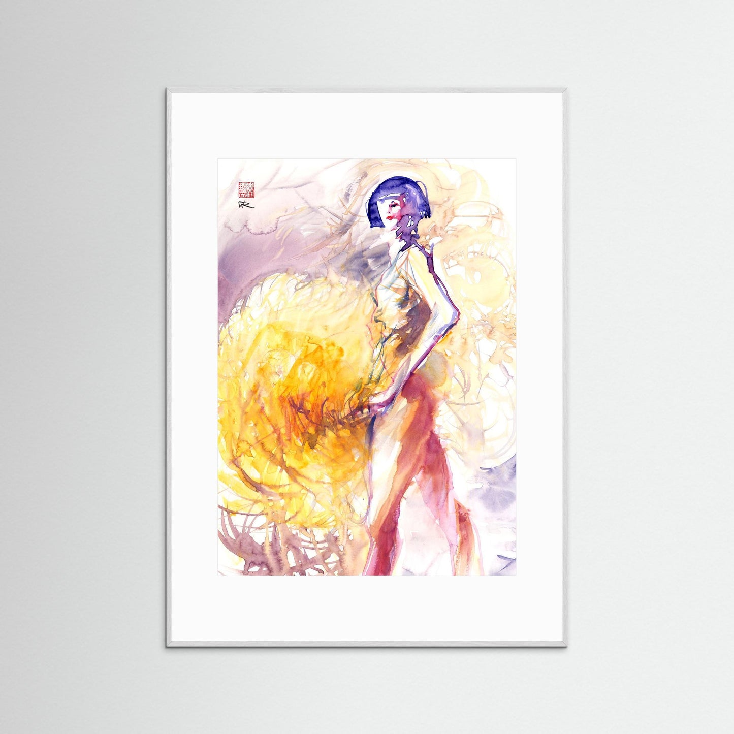 Nutcracker xmas fashion - Paper print