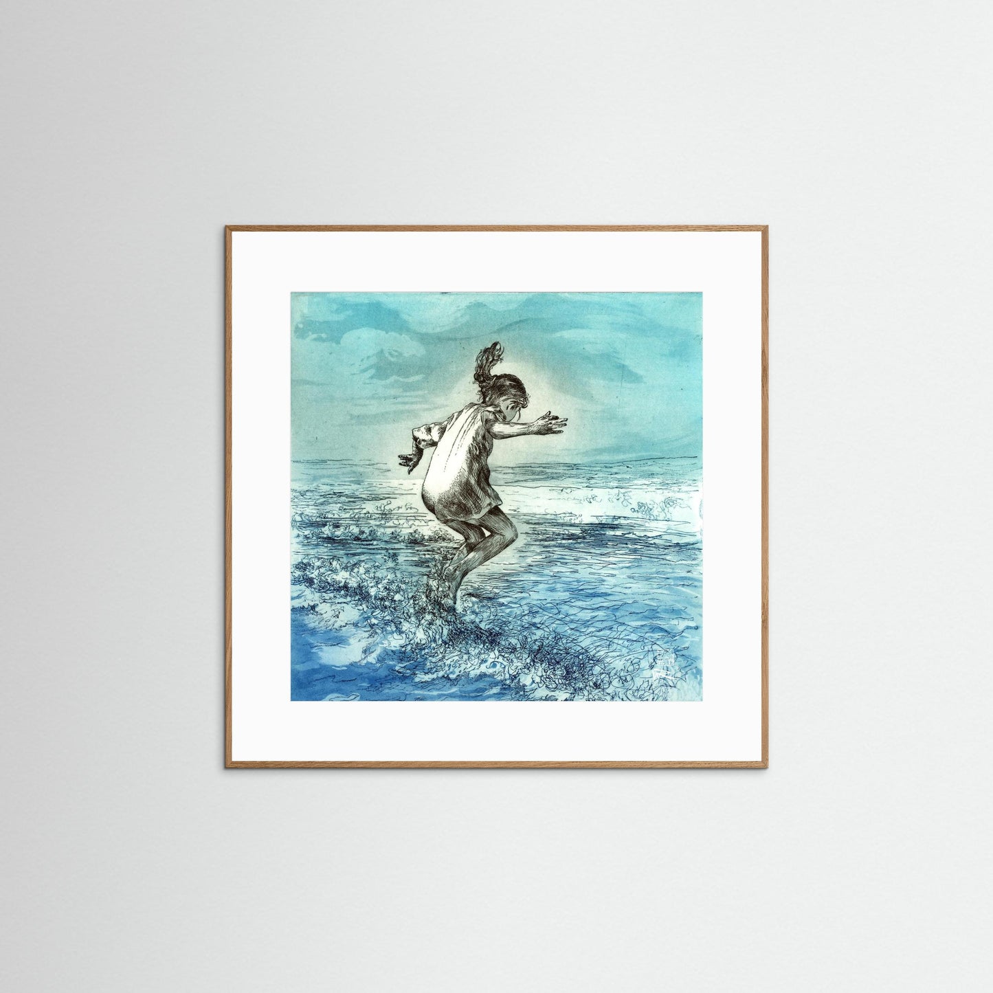 Wavejumper edition 1 - Paper print