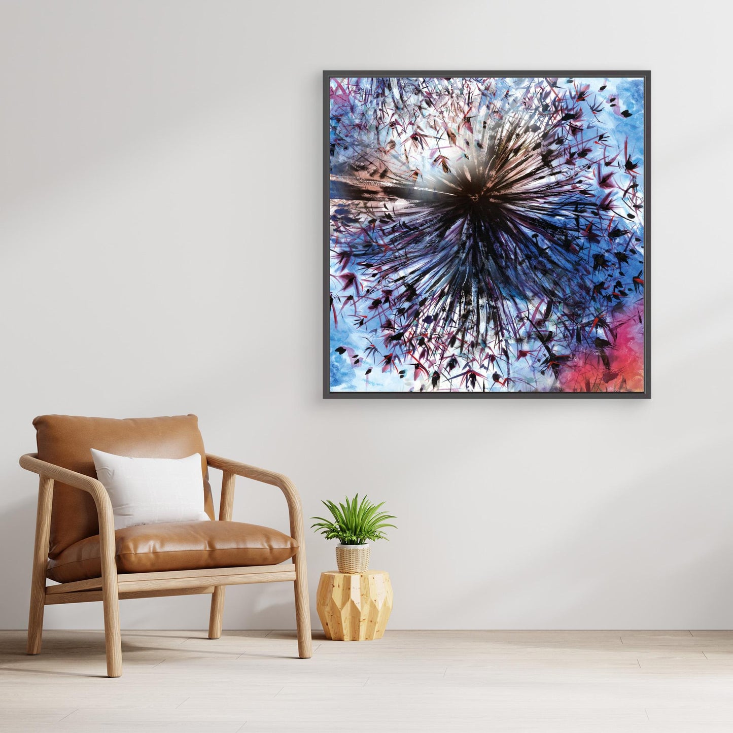 Allium explosion triptych 3