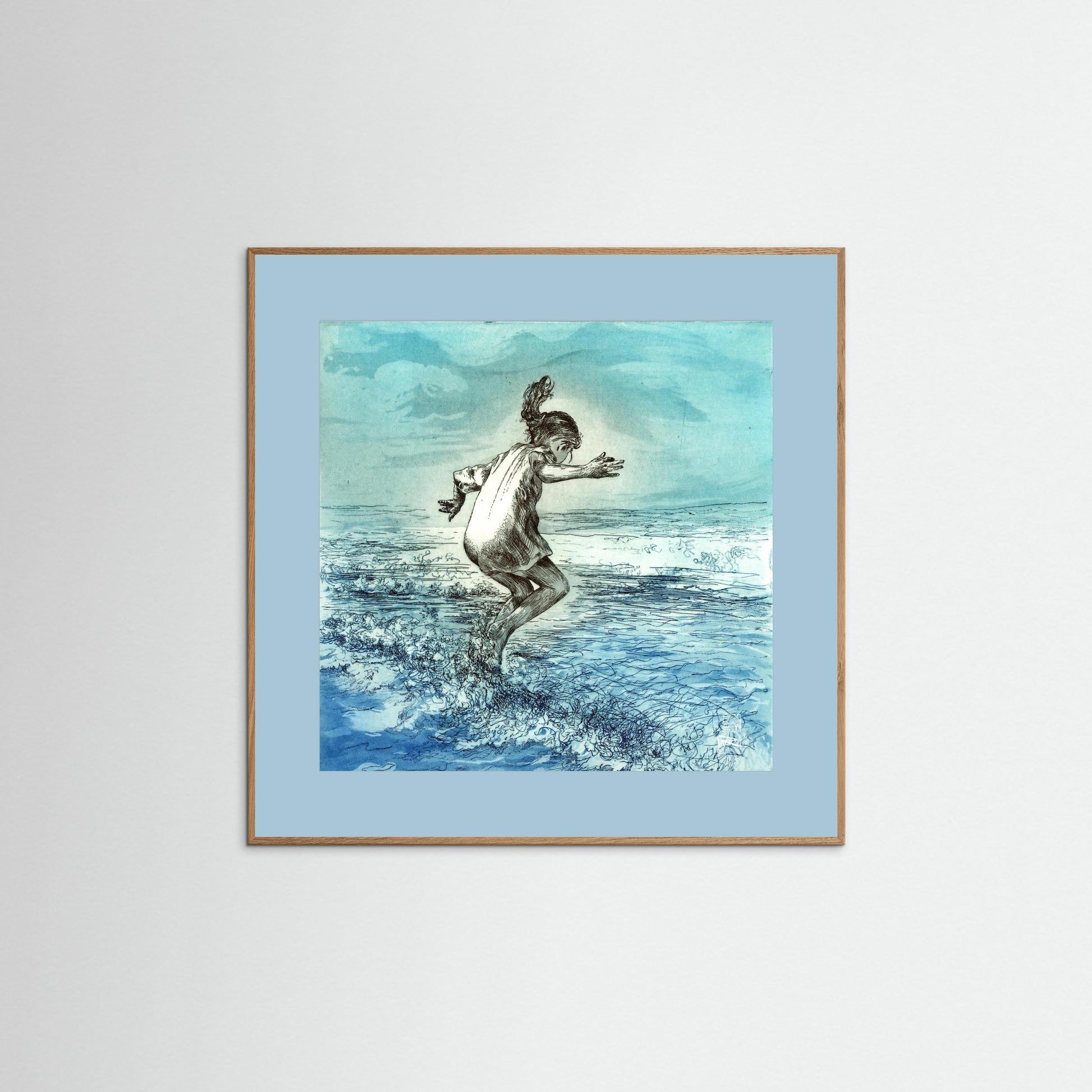 Wavejumper edition 1 - Paper print