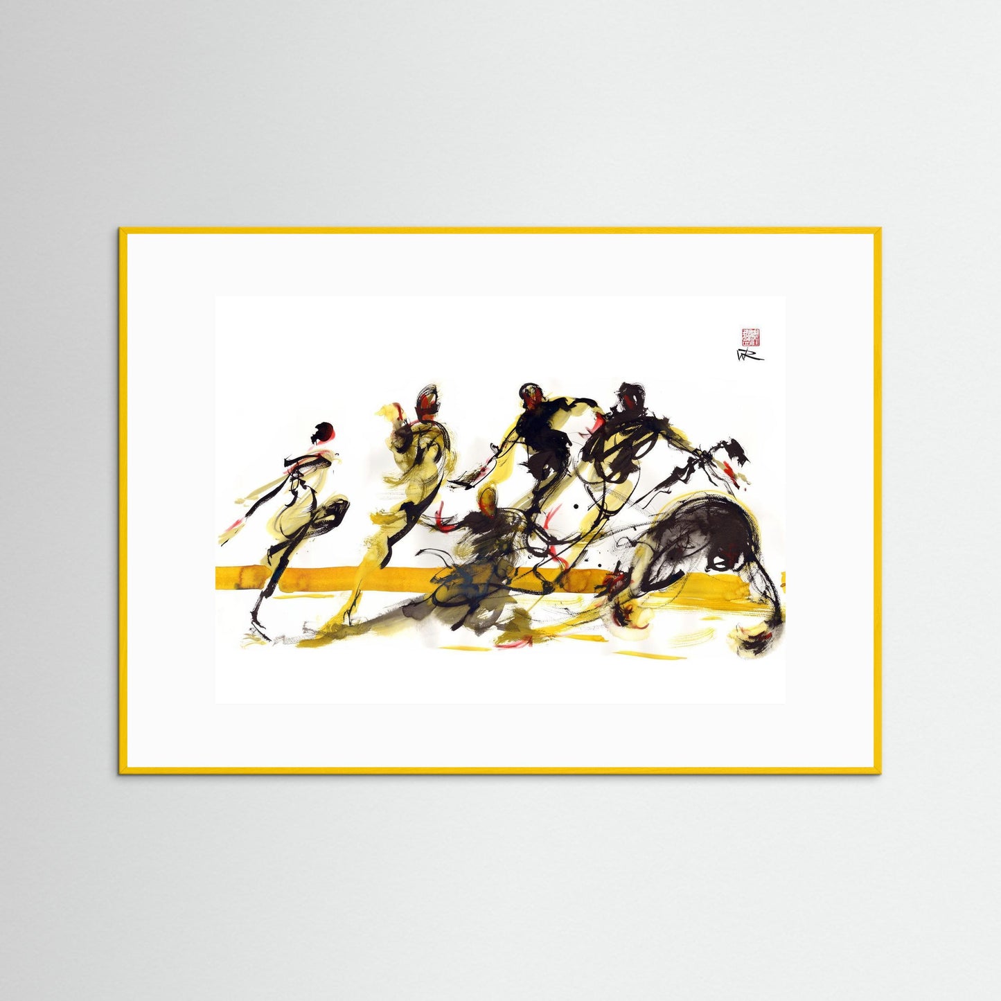 Rambert dew dance - Paper print