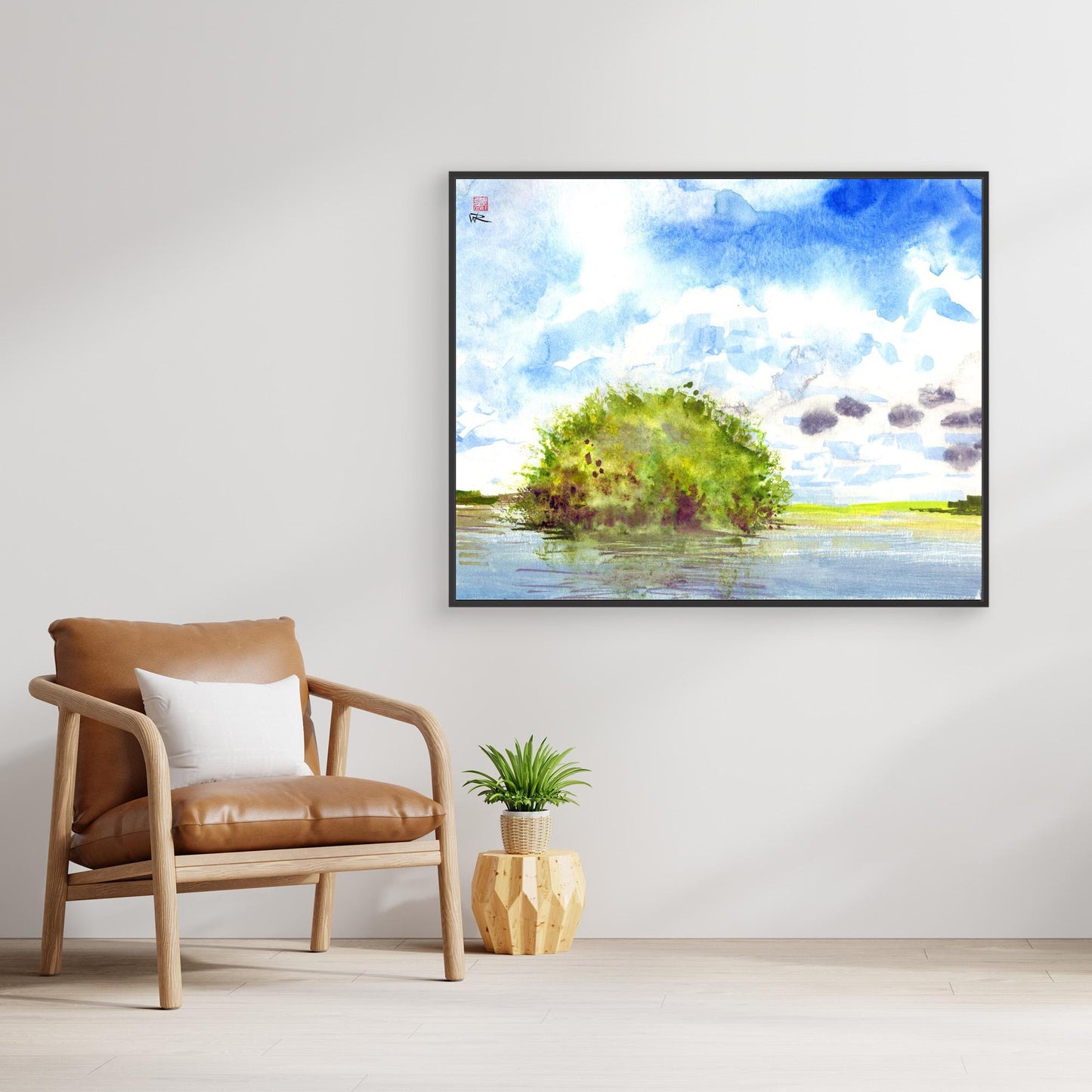 Punta Allen mangrove island