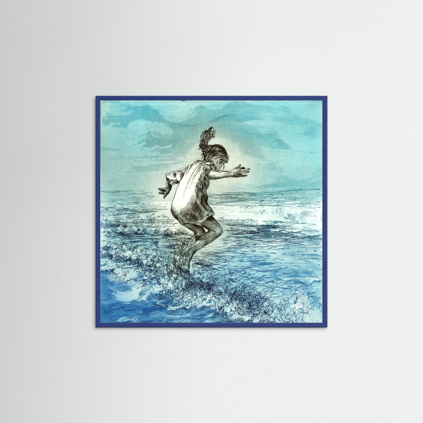 Wavejumper edition 1 - Paper print