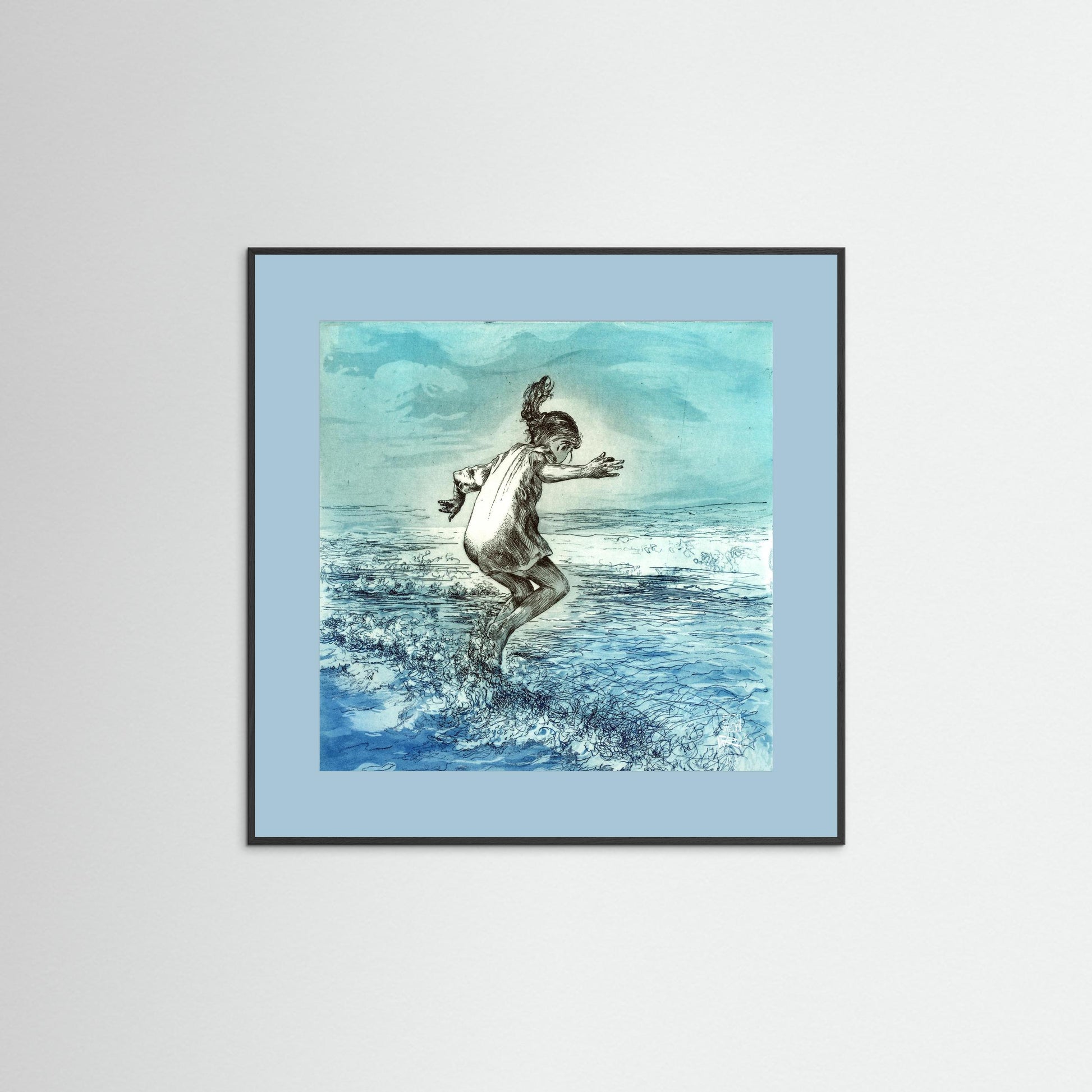 Wavejumper edition 1 - Paper print