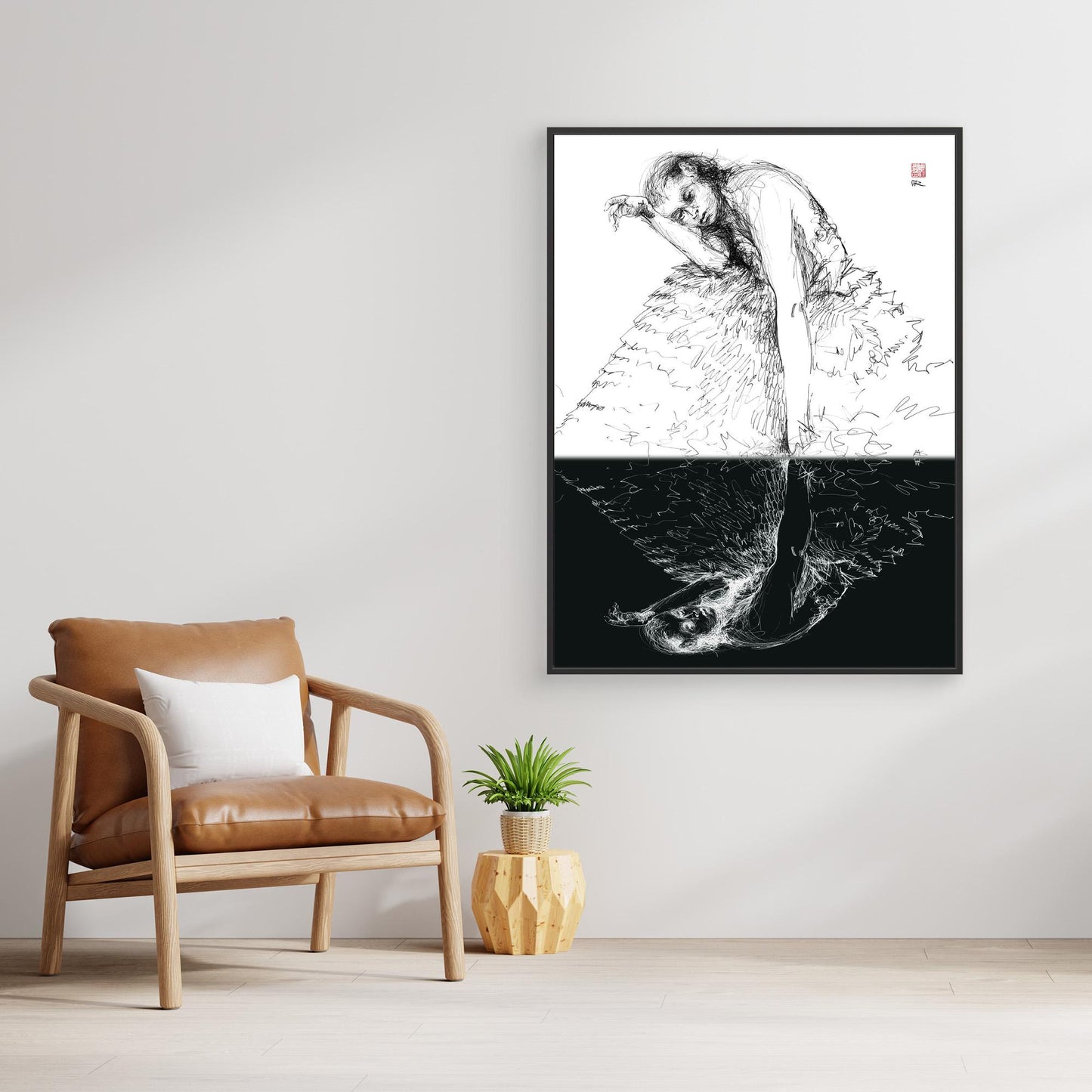 Cindarella in reflection