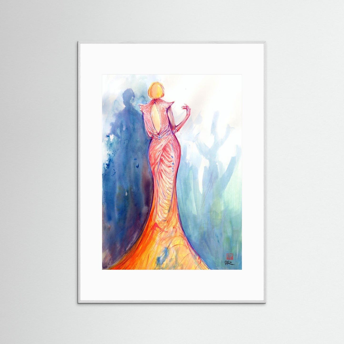 Chrysalis fashion - Paper print