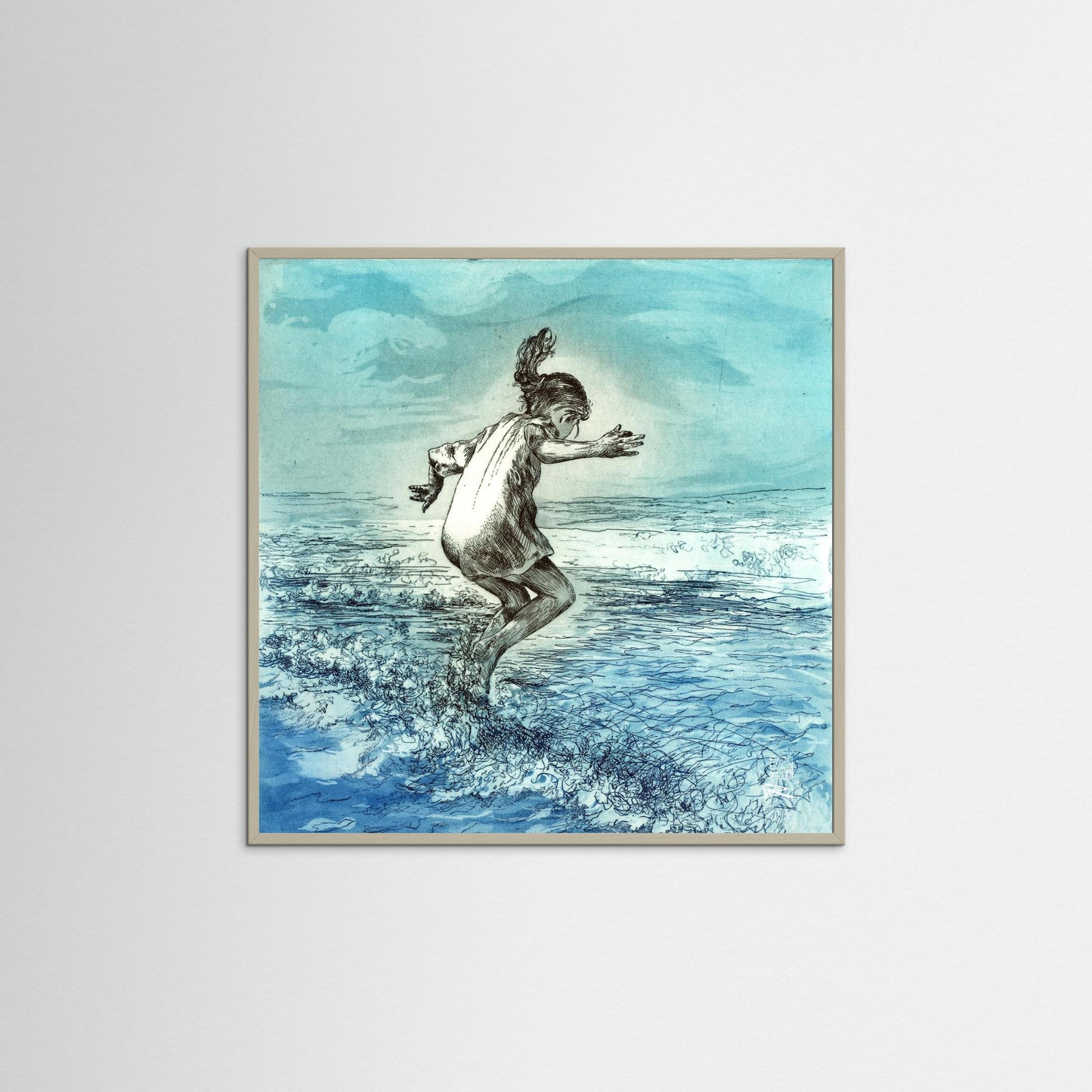 Wavejumper edition 1 - Paper print