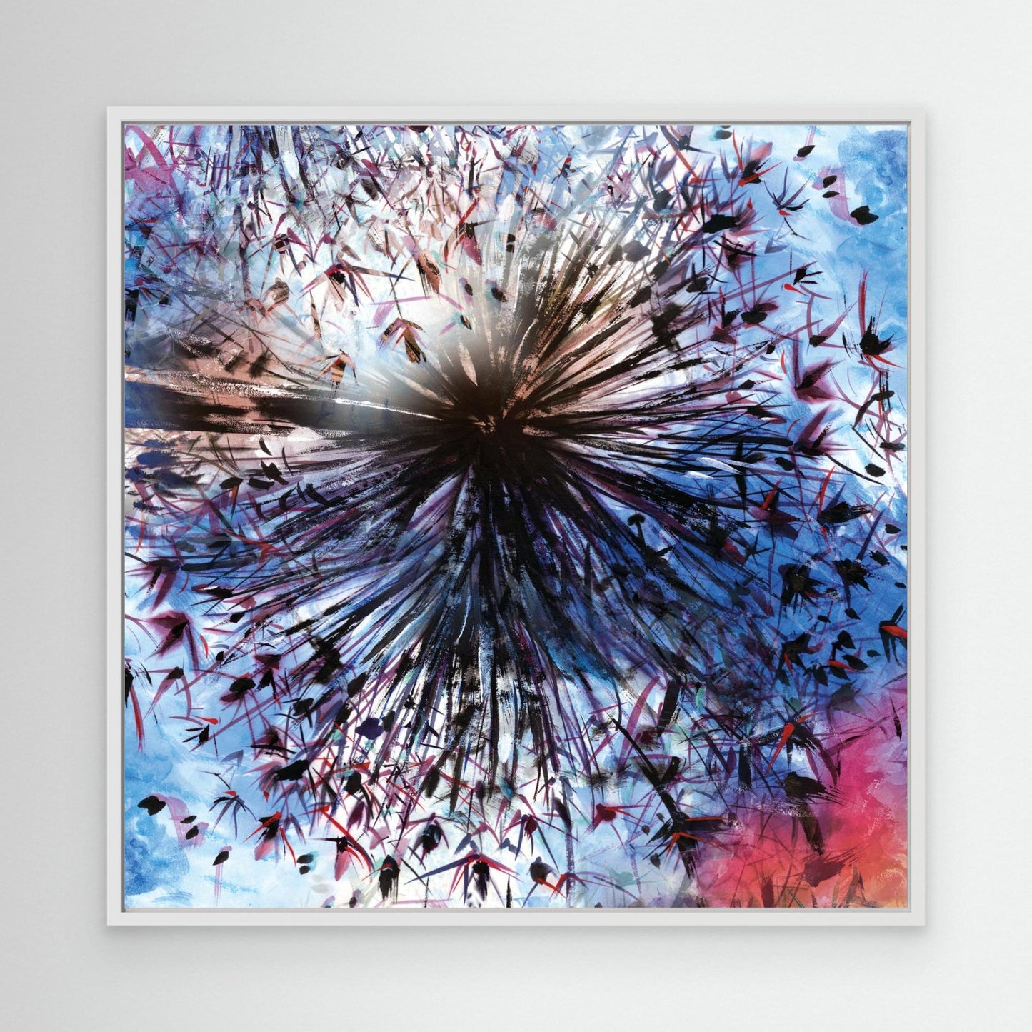 Allium explosion triptych 3