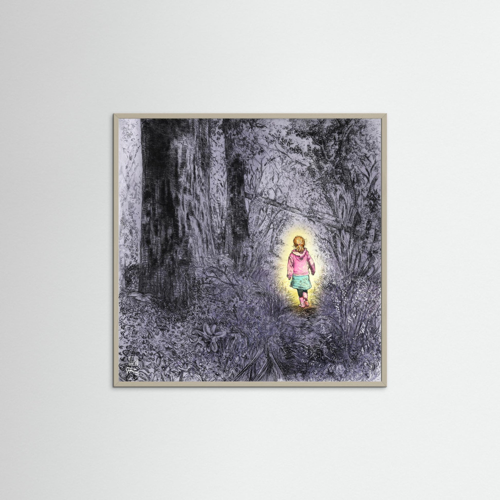 Bluebell wood edition 4 - paper print