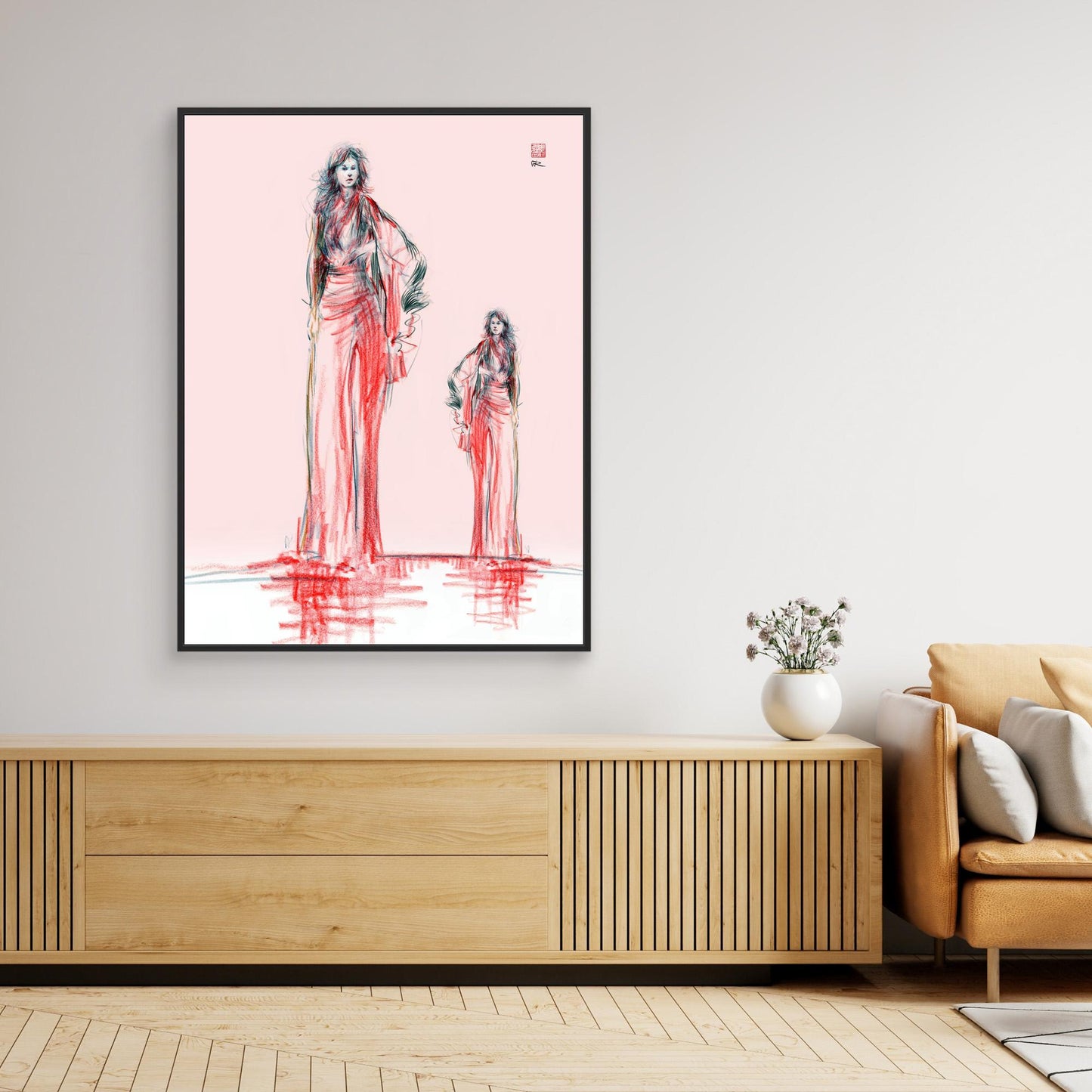 Ellipsis fashion drawing