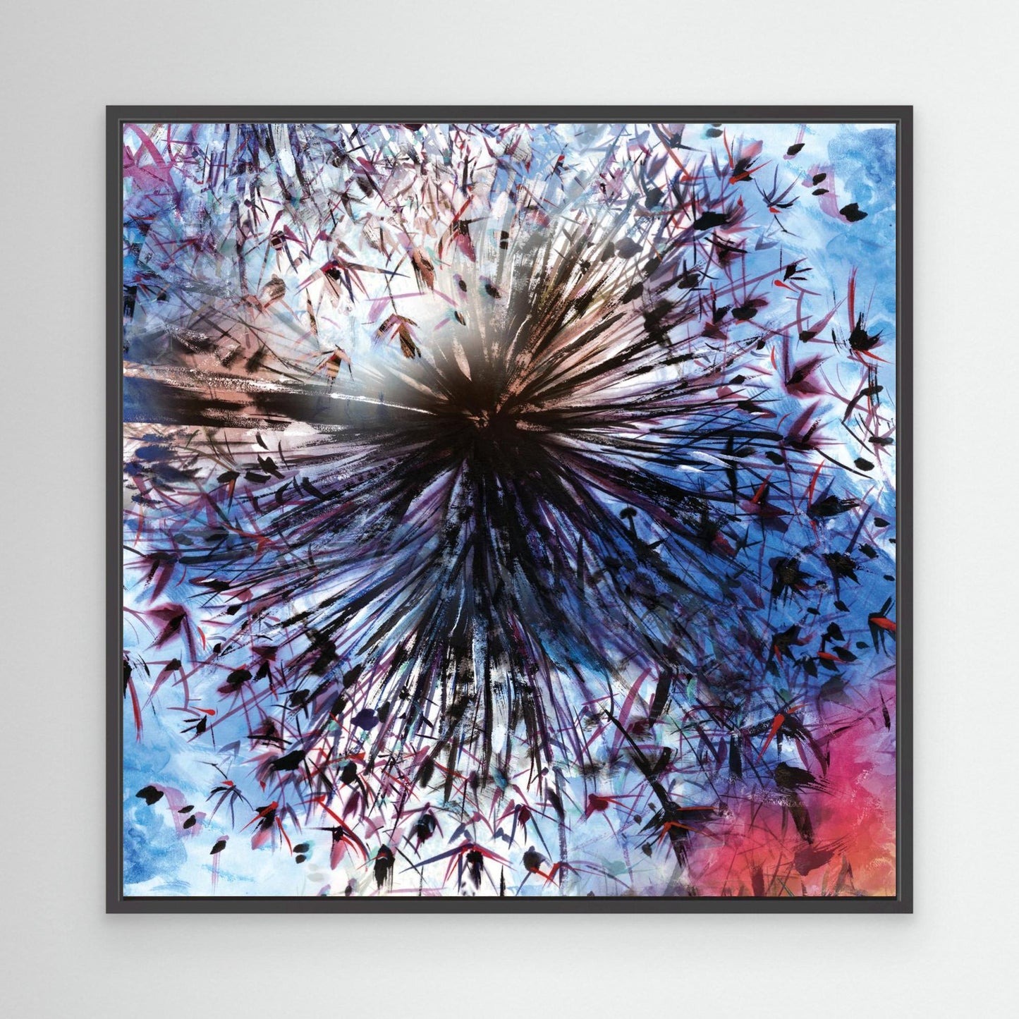 Allium explosion triptych 3