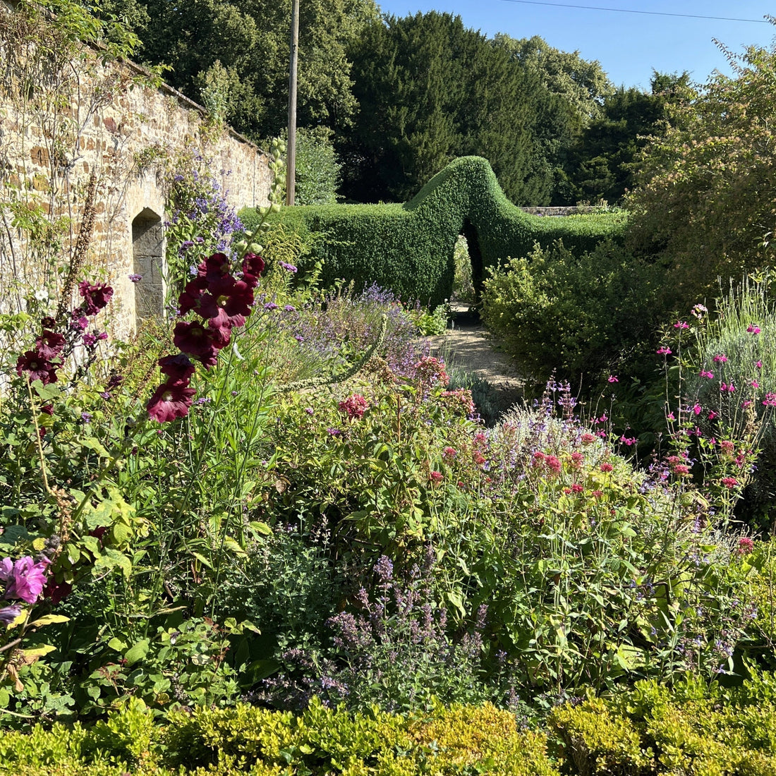 Rousham kitchen garden entrance
