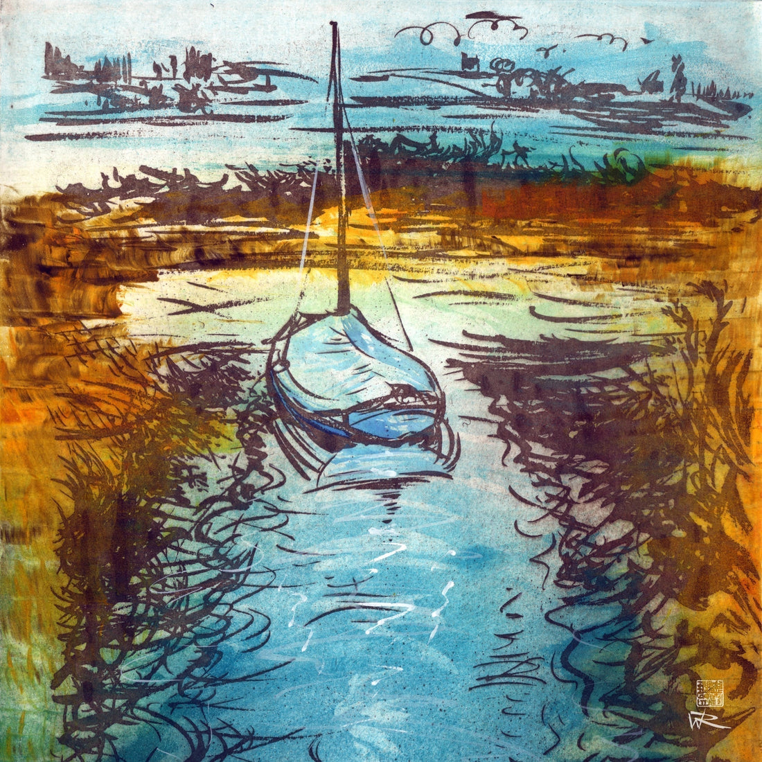 Stiffkey Mooring collection by William Rowsell