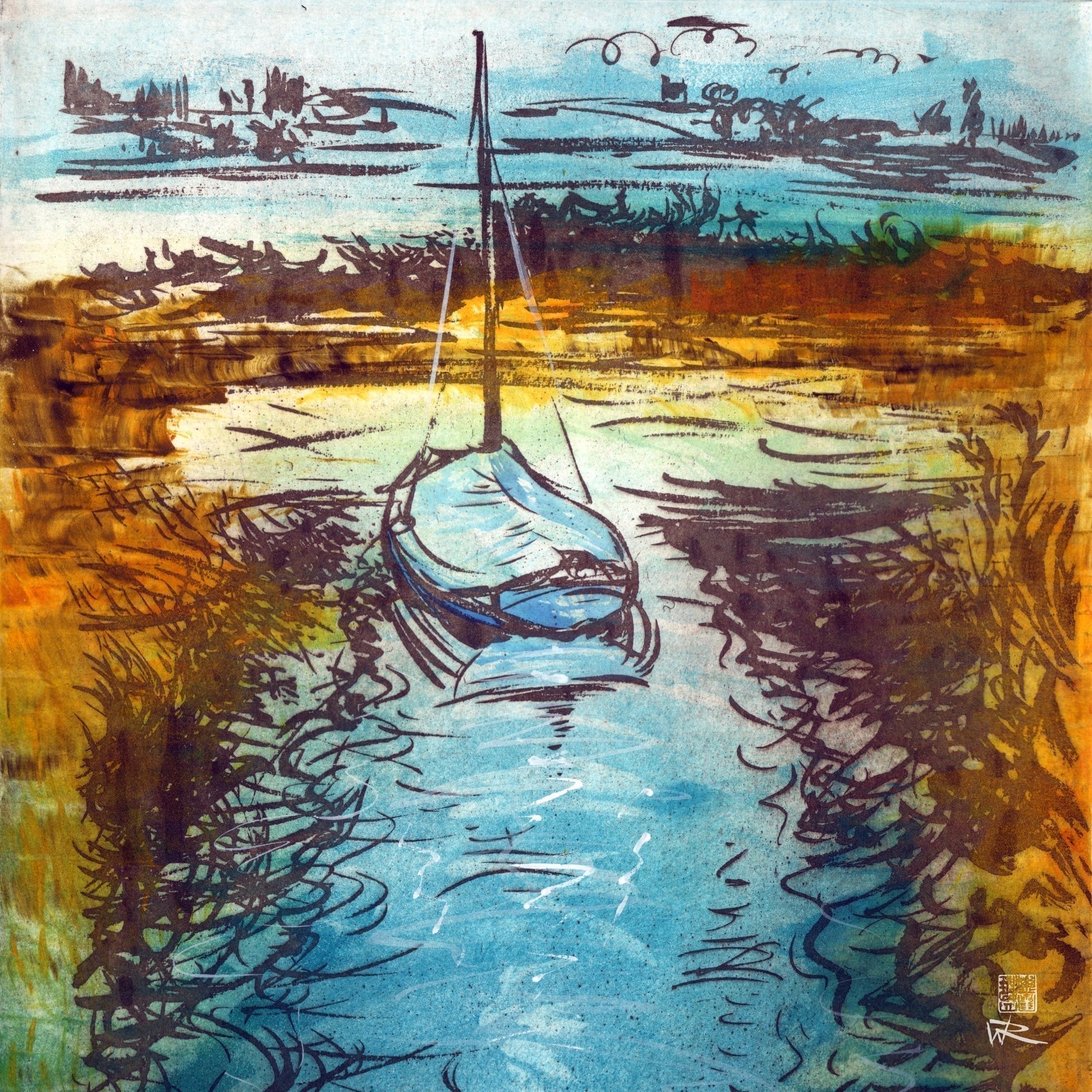 Stiffkey Mooring collection by William Rowsell