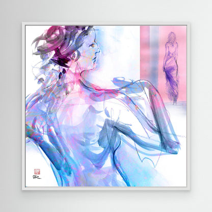 Allium figure 2 - Canvas print