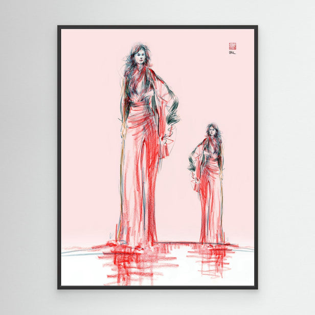 Ellipsis fashion drawing