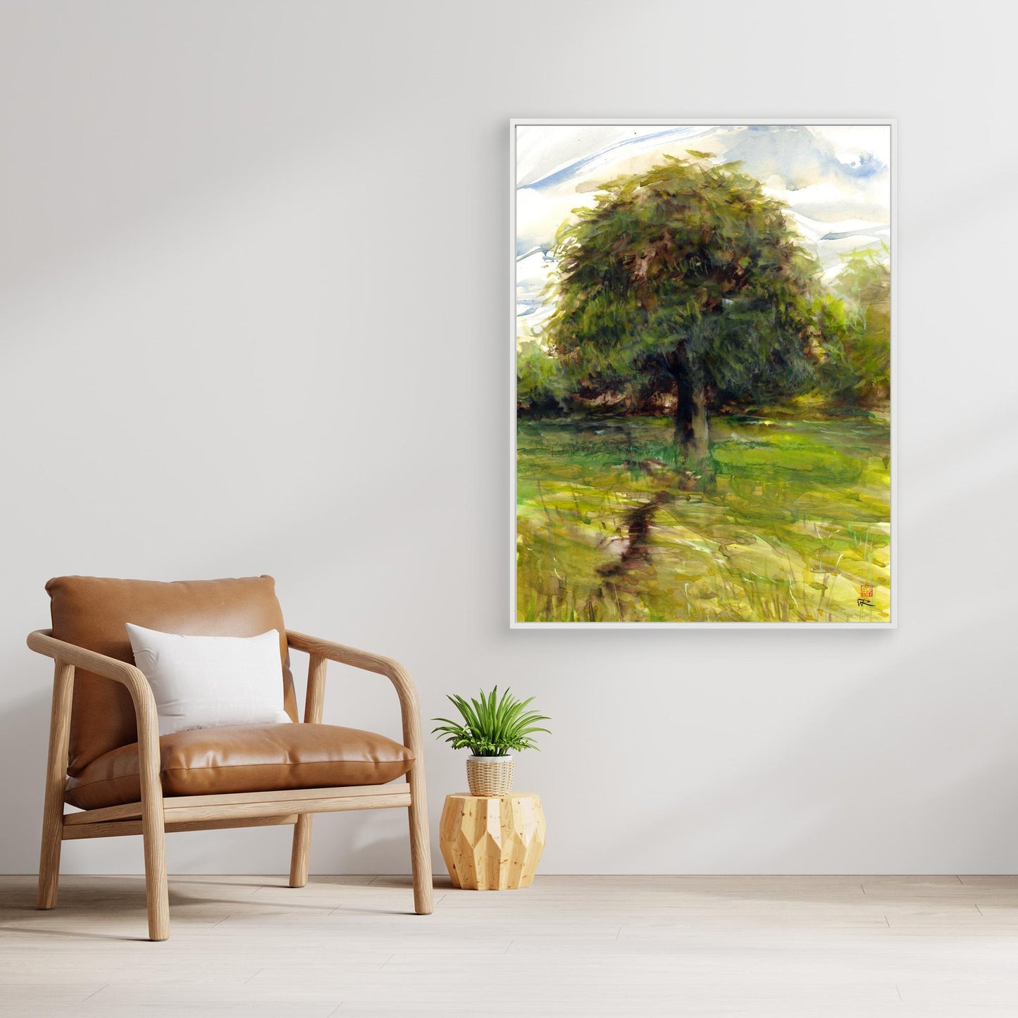 Horse chestnut in summer