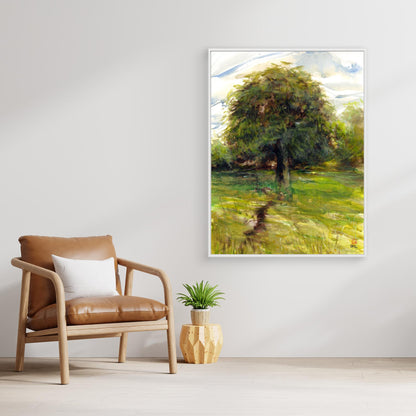 Horse chestnut in summer