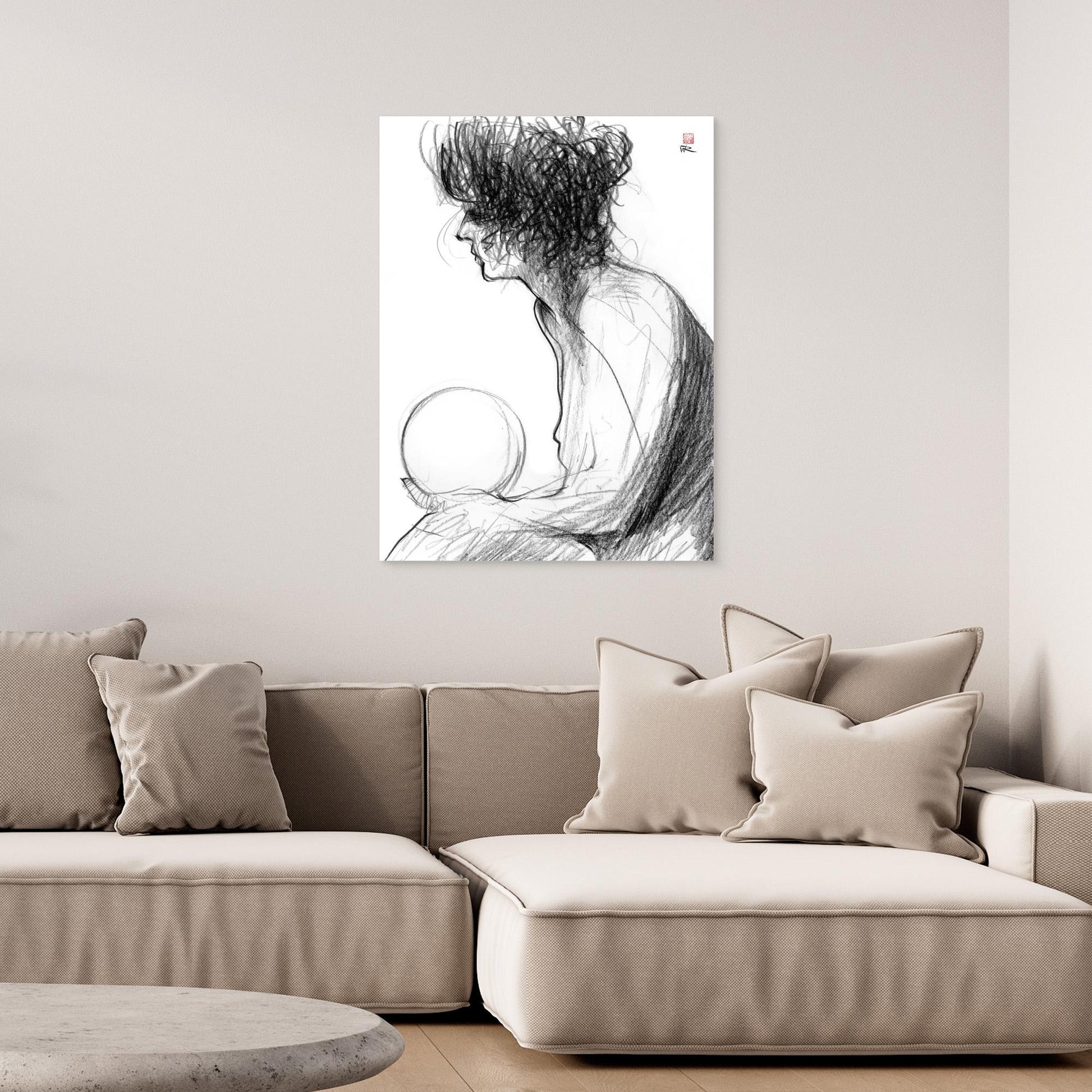 Fortune teller - Canvas print