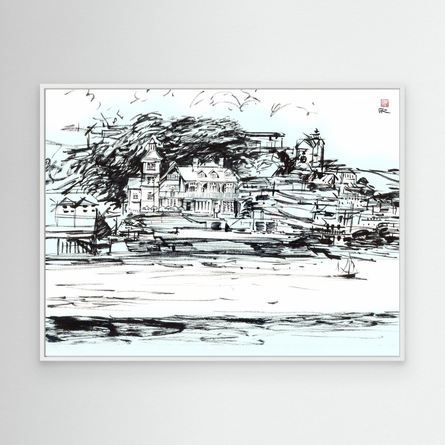 Salcombe yacht club across the channel