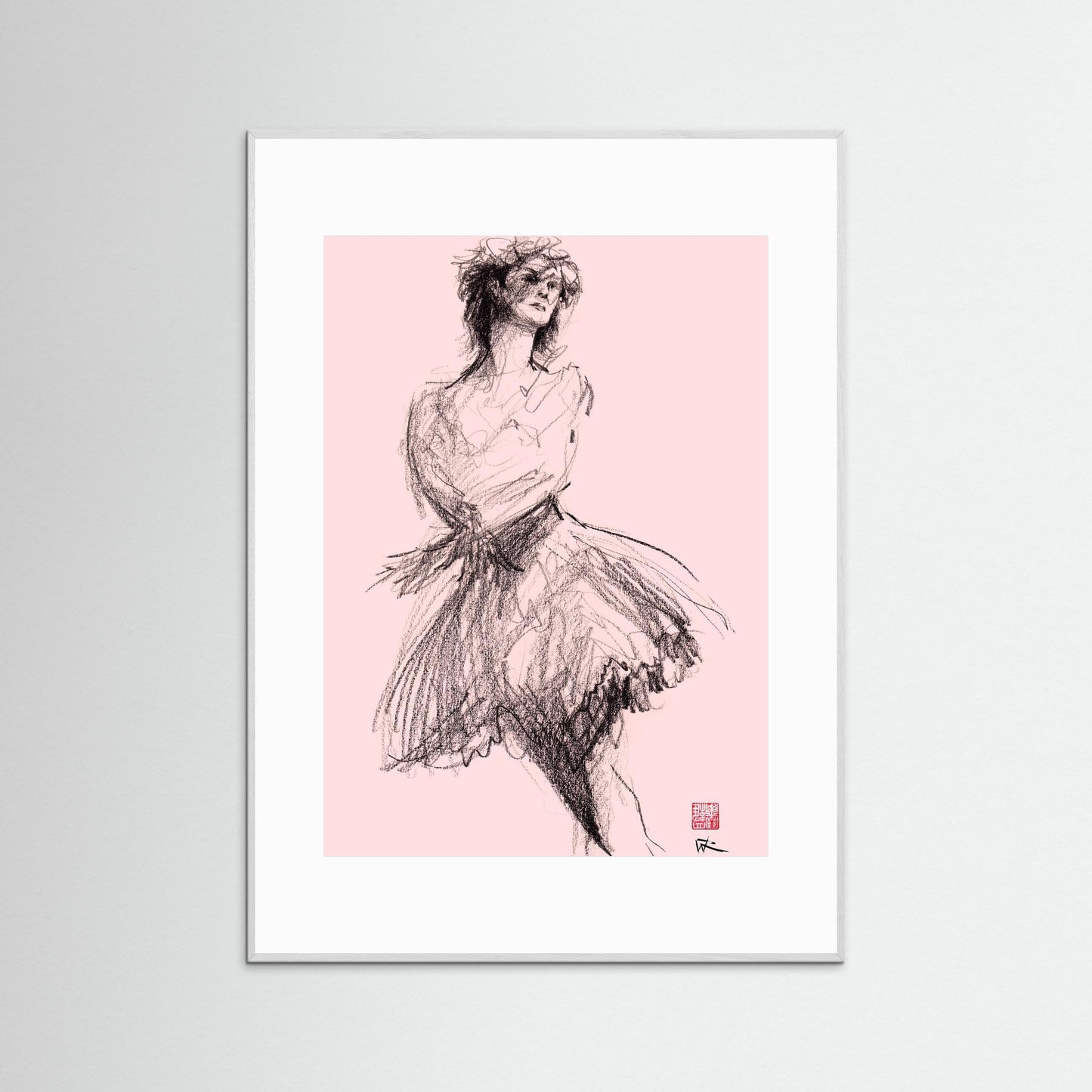Ballet position - Paper print