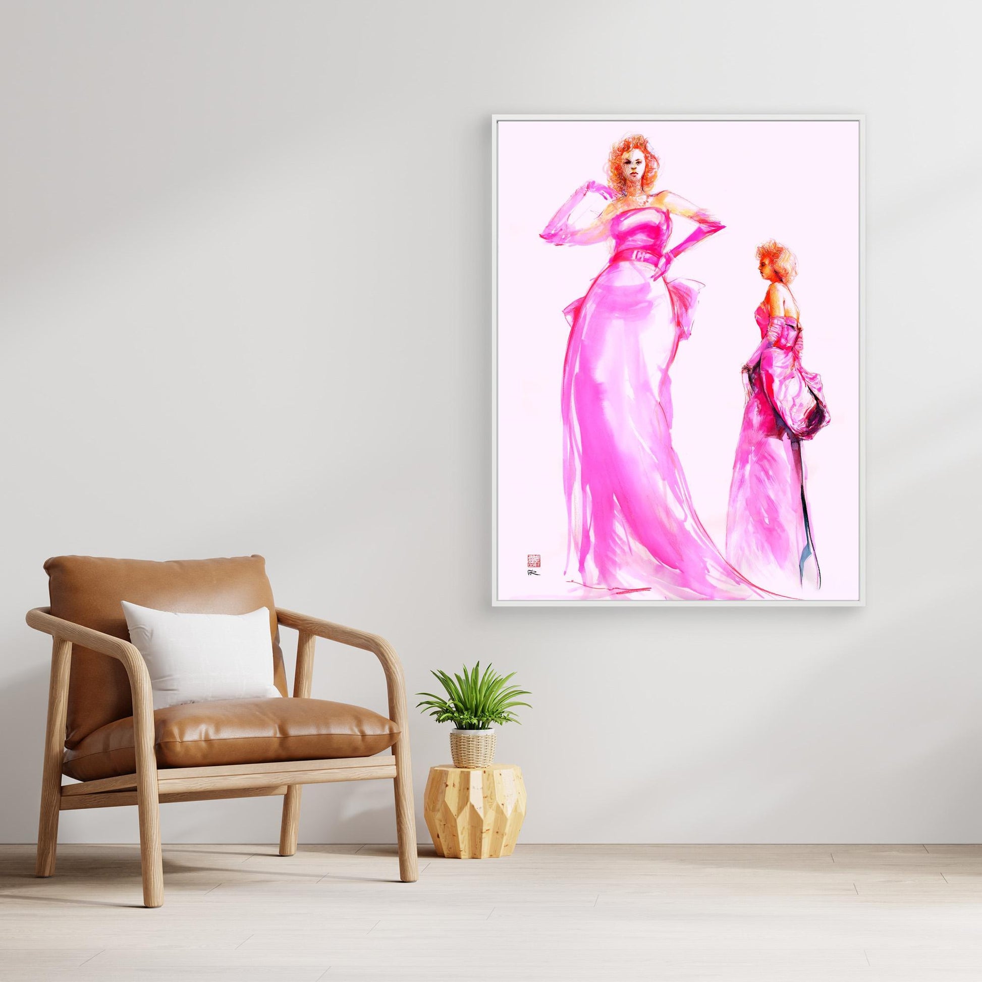 Marilyn in pink