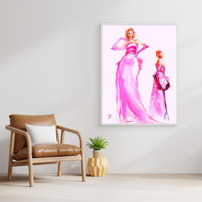 Marilyn in pink