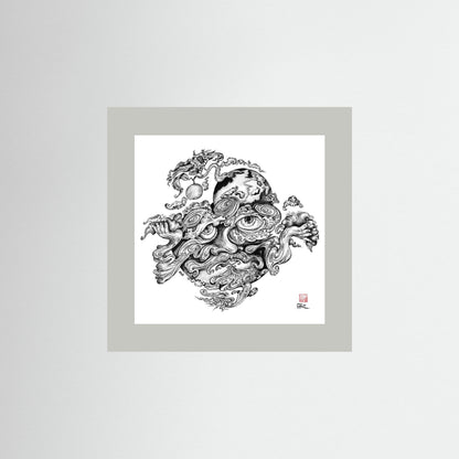 Atlas - paper print