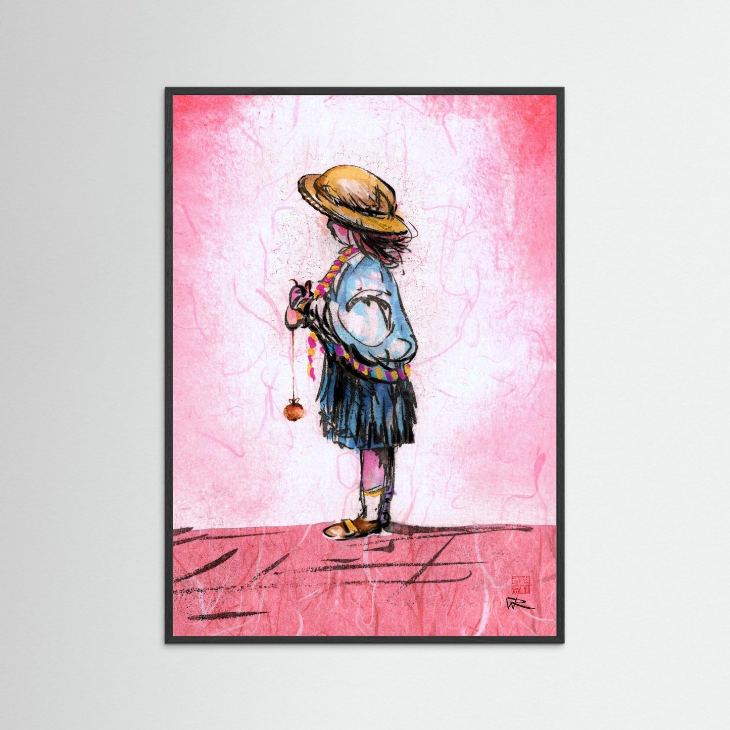 Anyone for conkers - Paper print