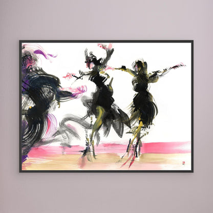 Dance of the snowflake