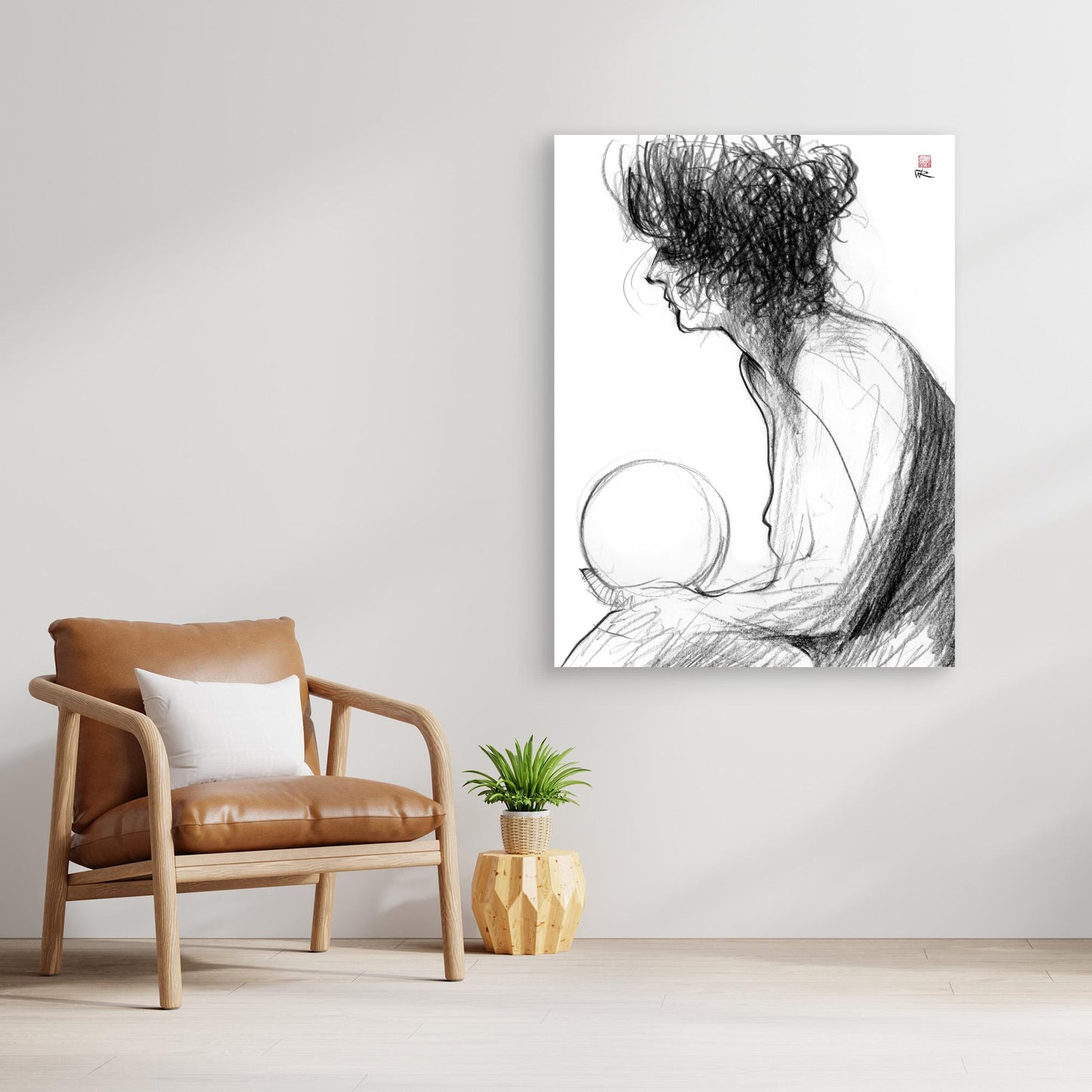 Fortune teller - Canvas print