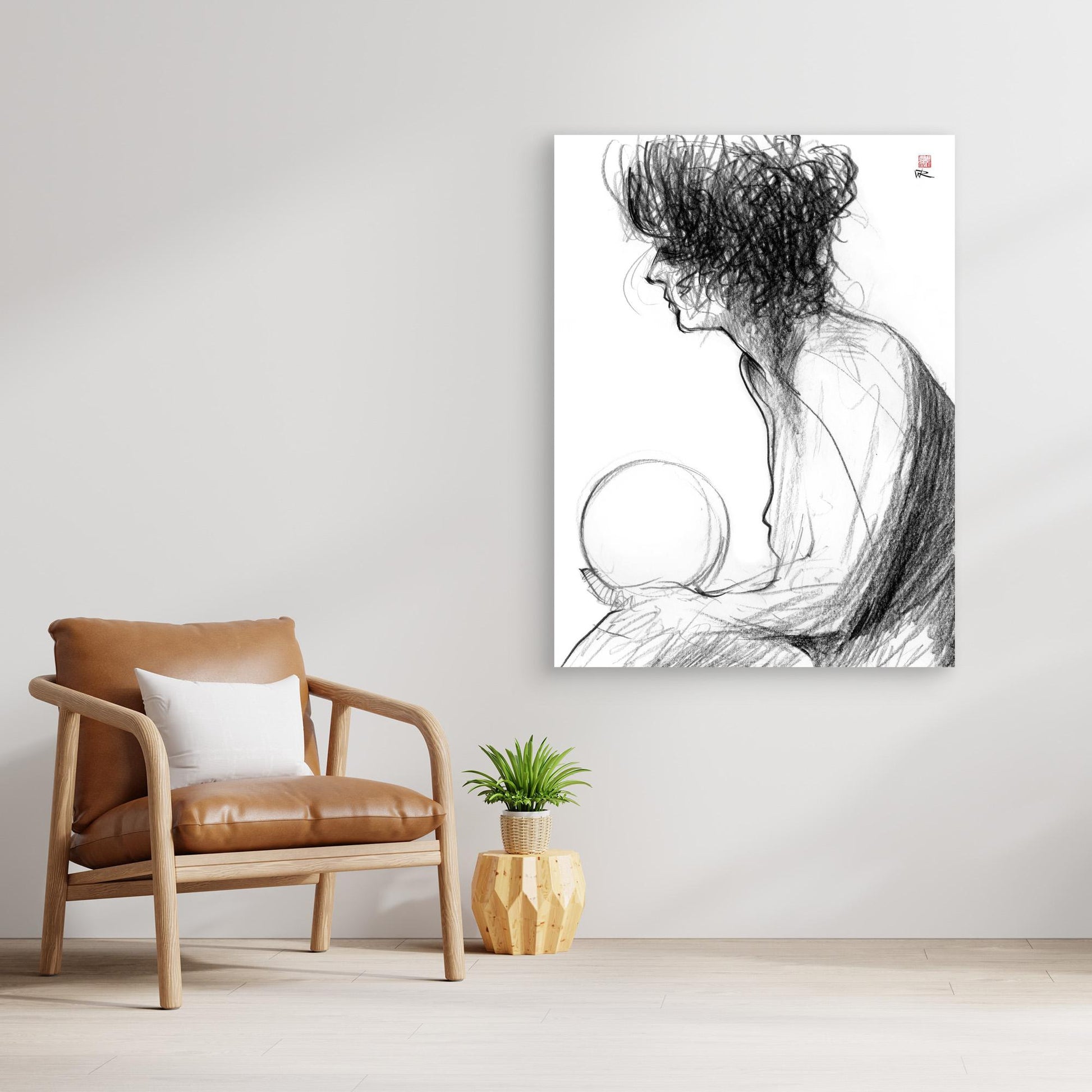 Fortune teller - Canvas print